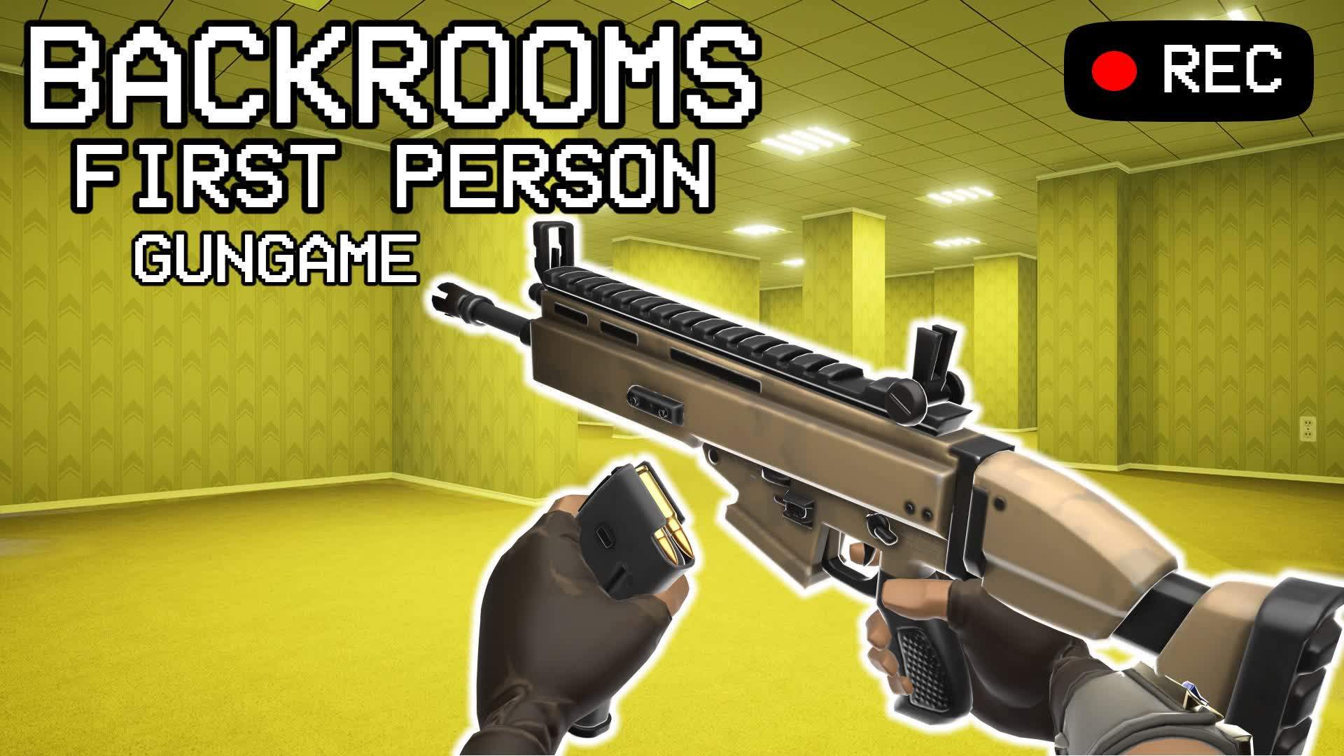 FIRST PERSON BACKROOMS GUN GAME ONESHOT