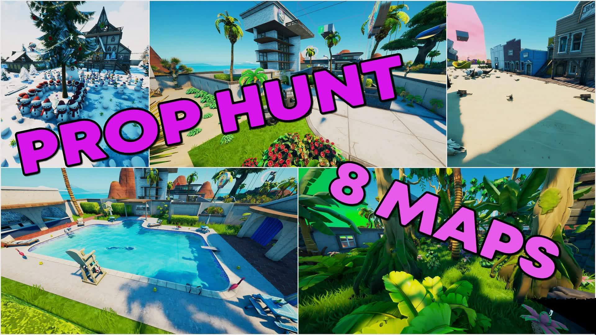 PROP HUNT 8 MAPS
