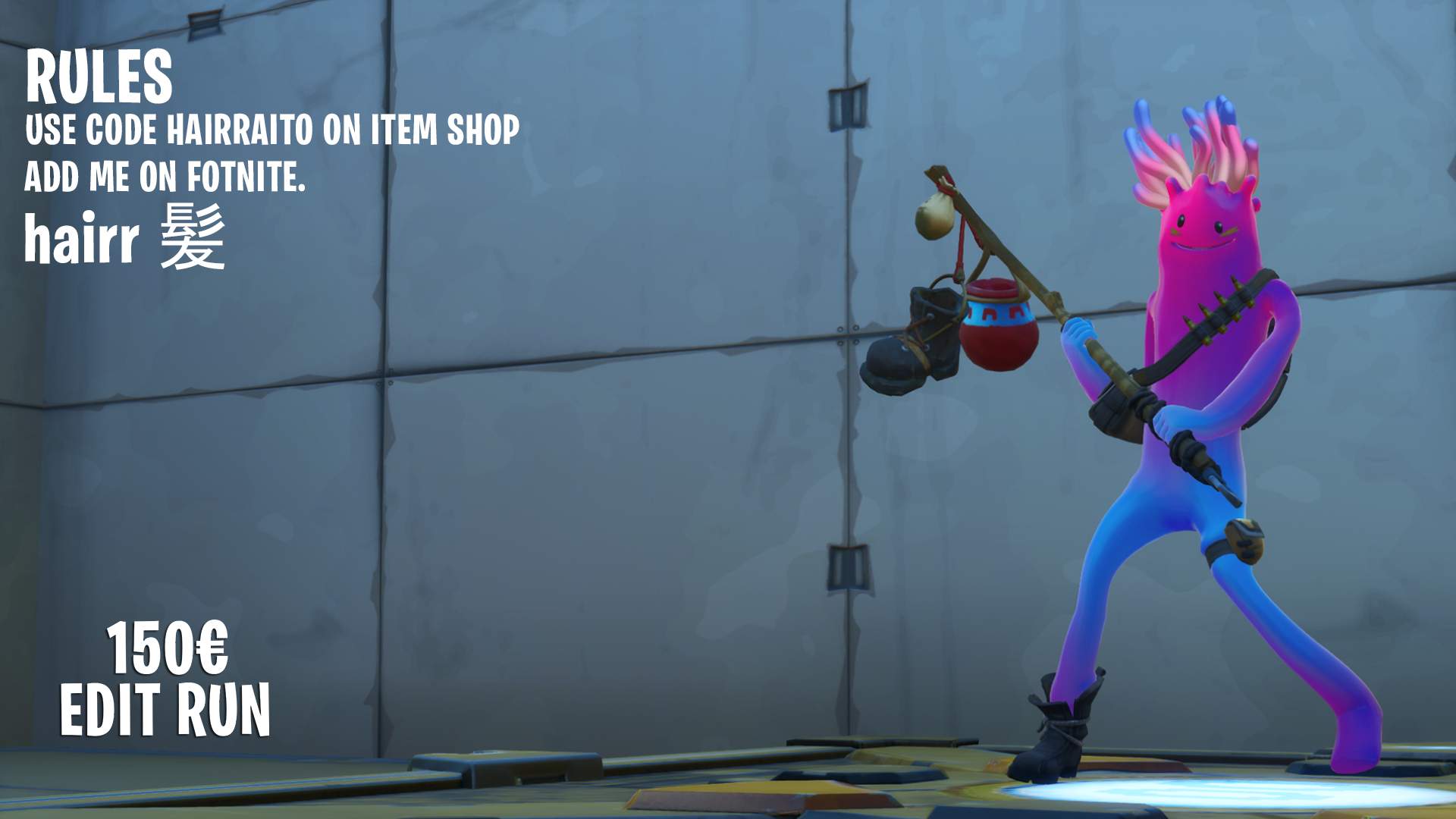 EDIT RUN 150 EUROS PRIZE POOL