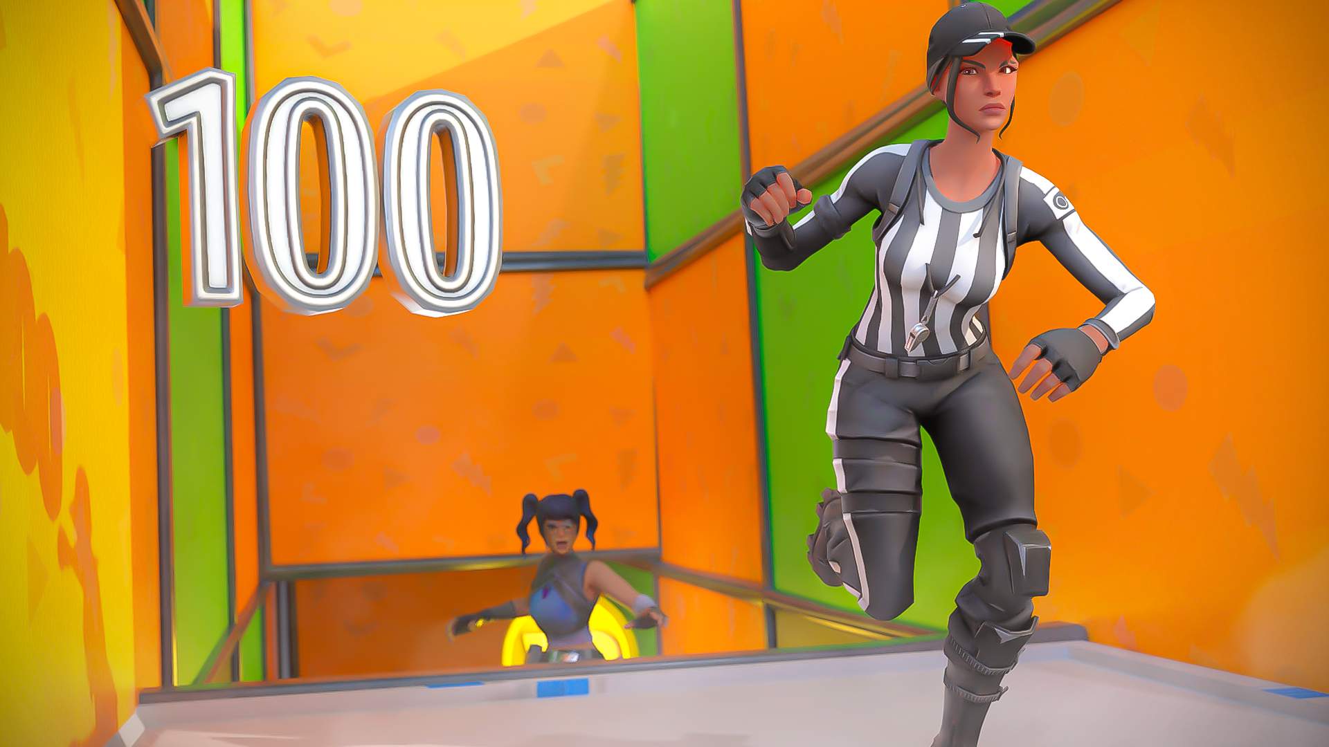 +100 LEVELS DEATHRUN -  GREEN VS YELLOW