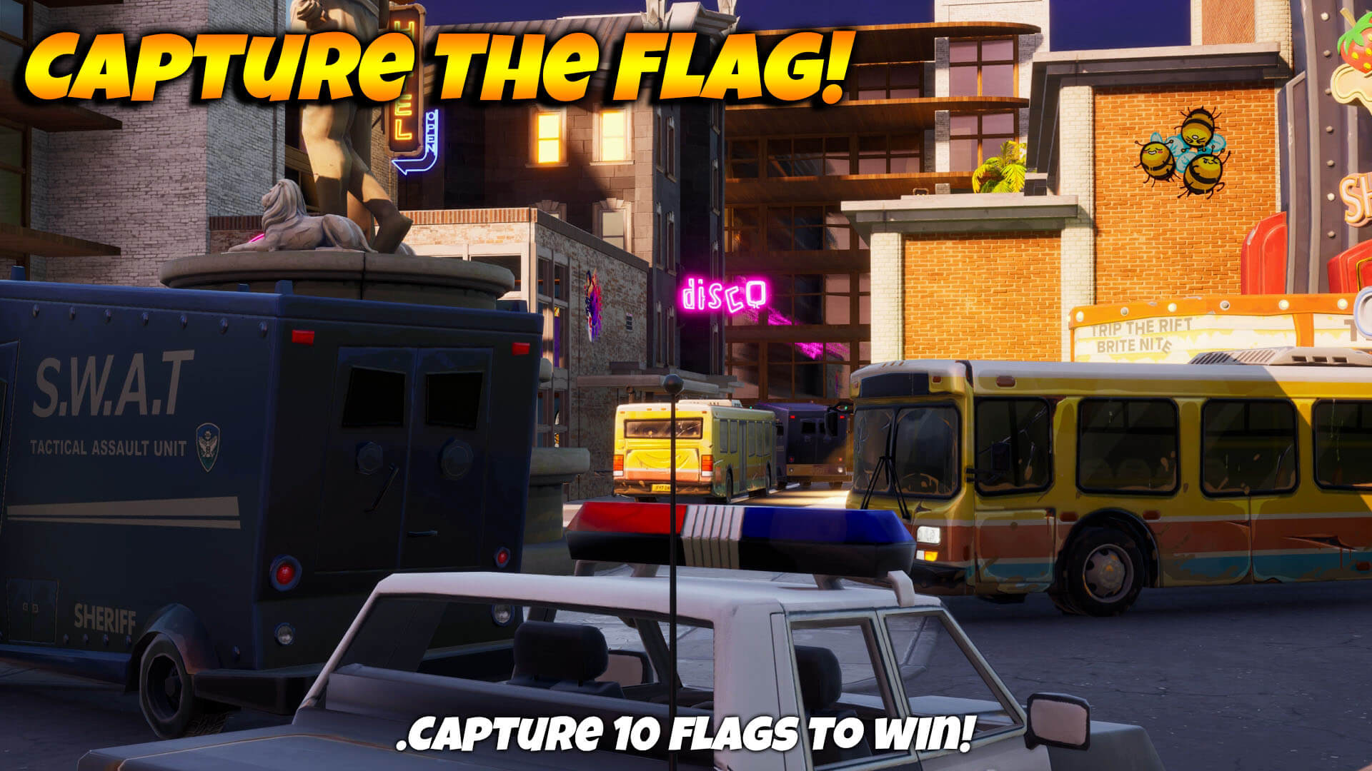 CAPTURE THE FLAG! - CYNICAL CITY!