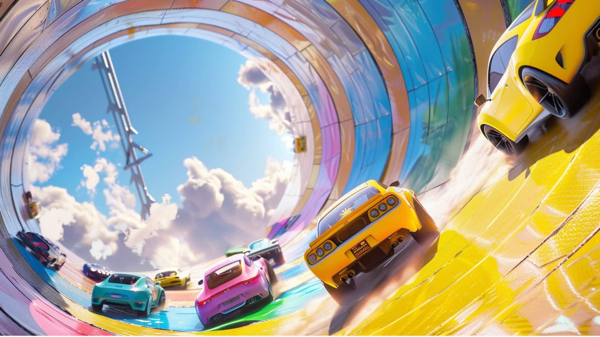 CARS MEGA RAMP TUBES 🎯