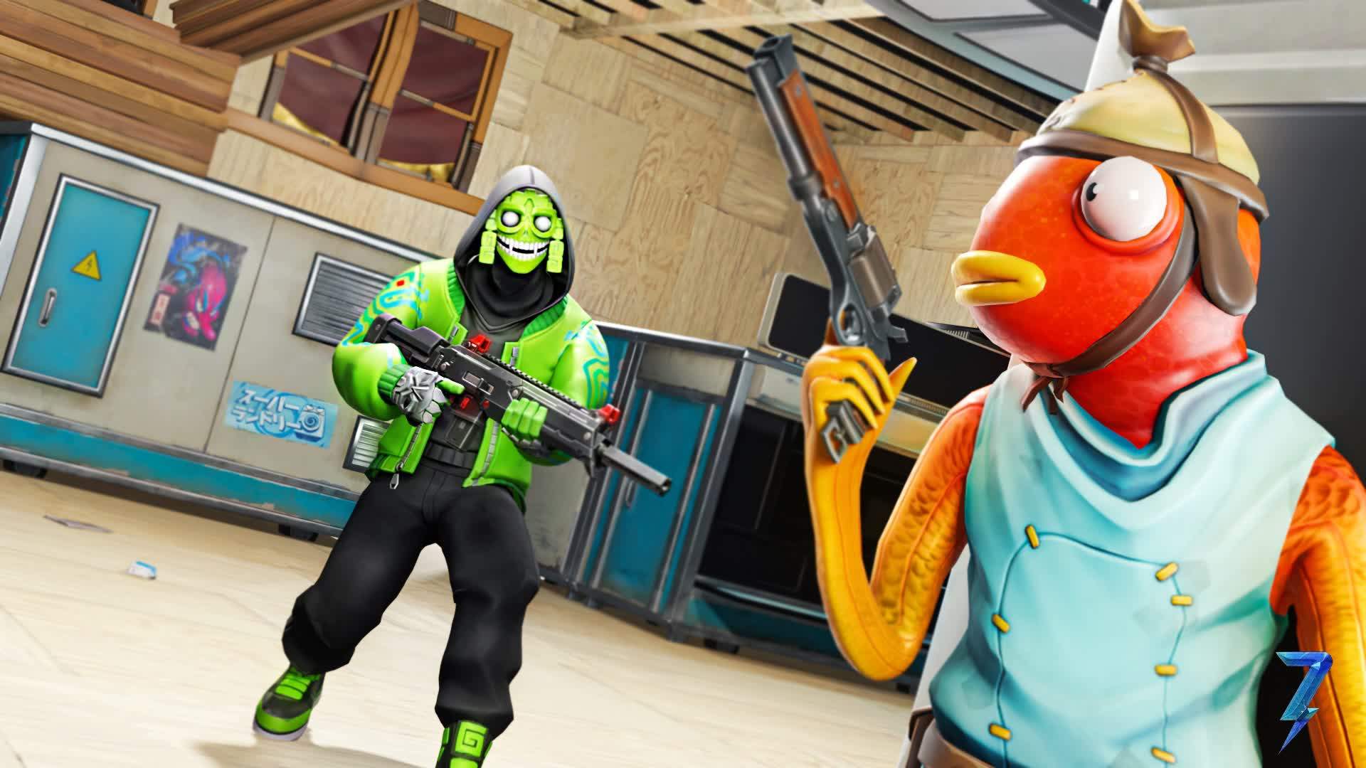 1v1 FIRST PERSON🗽ZEROBUILD ARENA