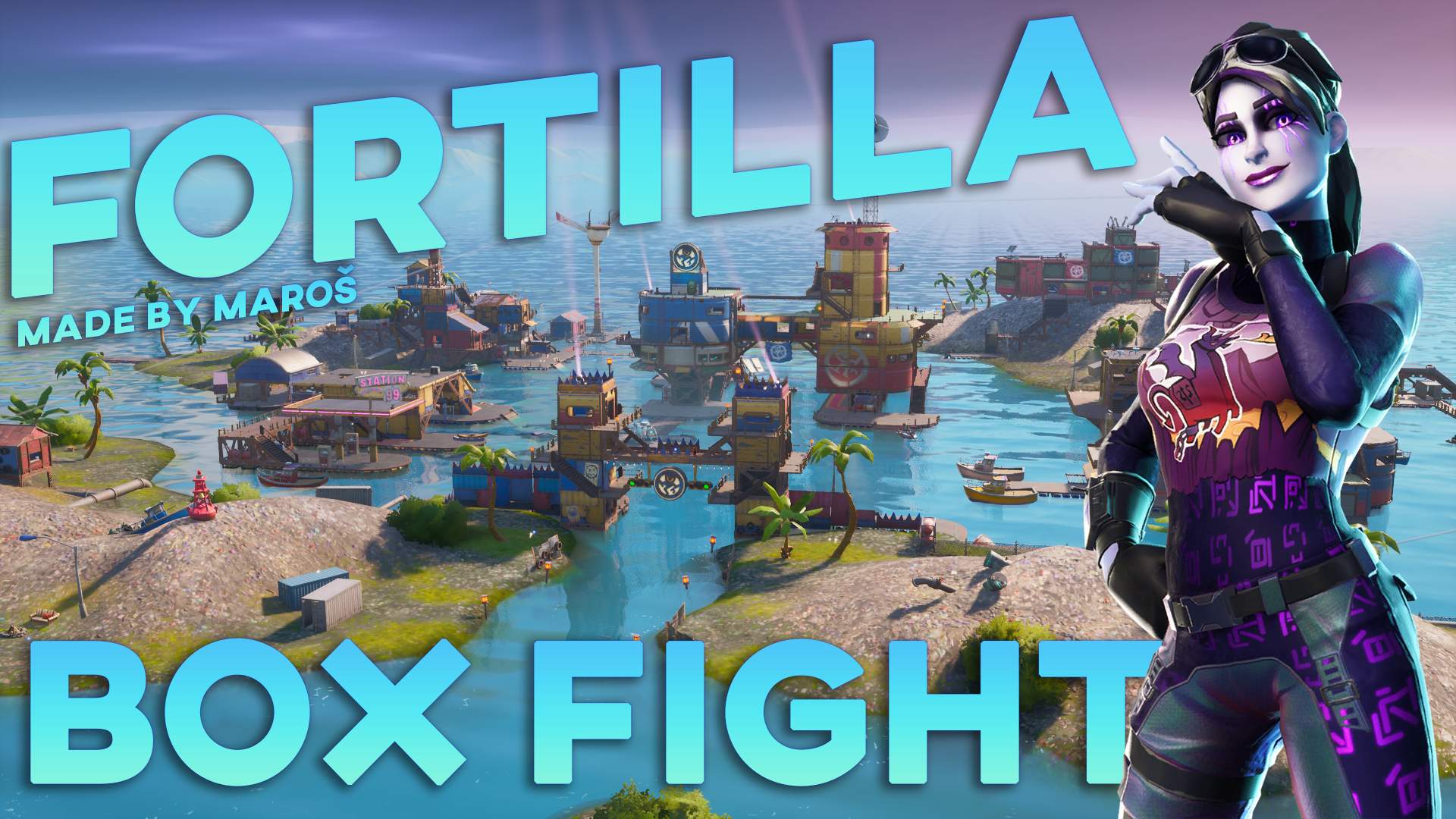 FORTILLA BOX FIGHTS! MADE BY MAROŠ <3