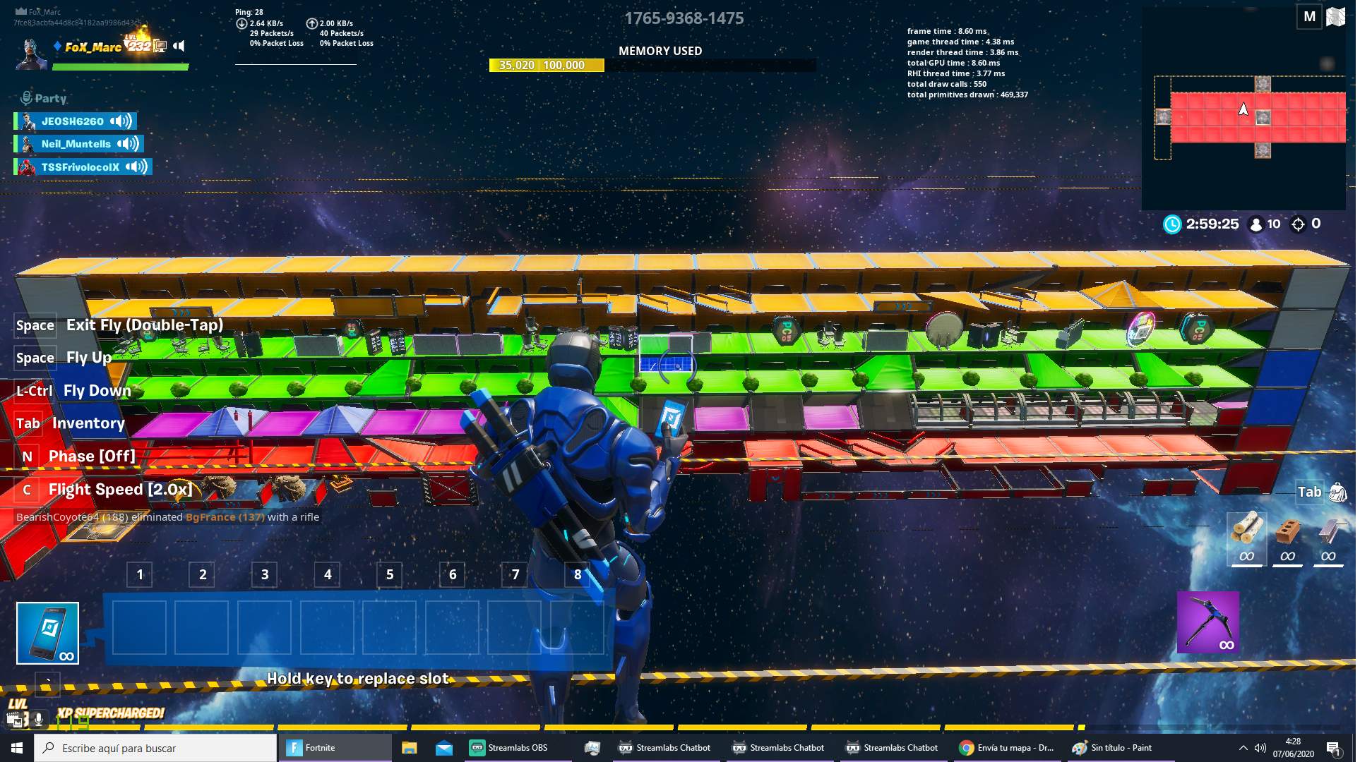 RUNNERS VS SNIPERS EASY CODE FOX_MARC