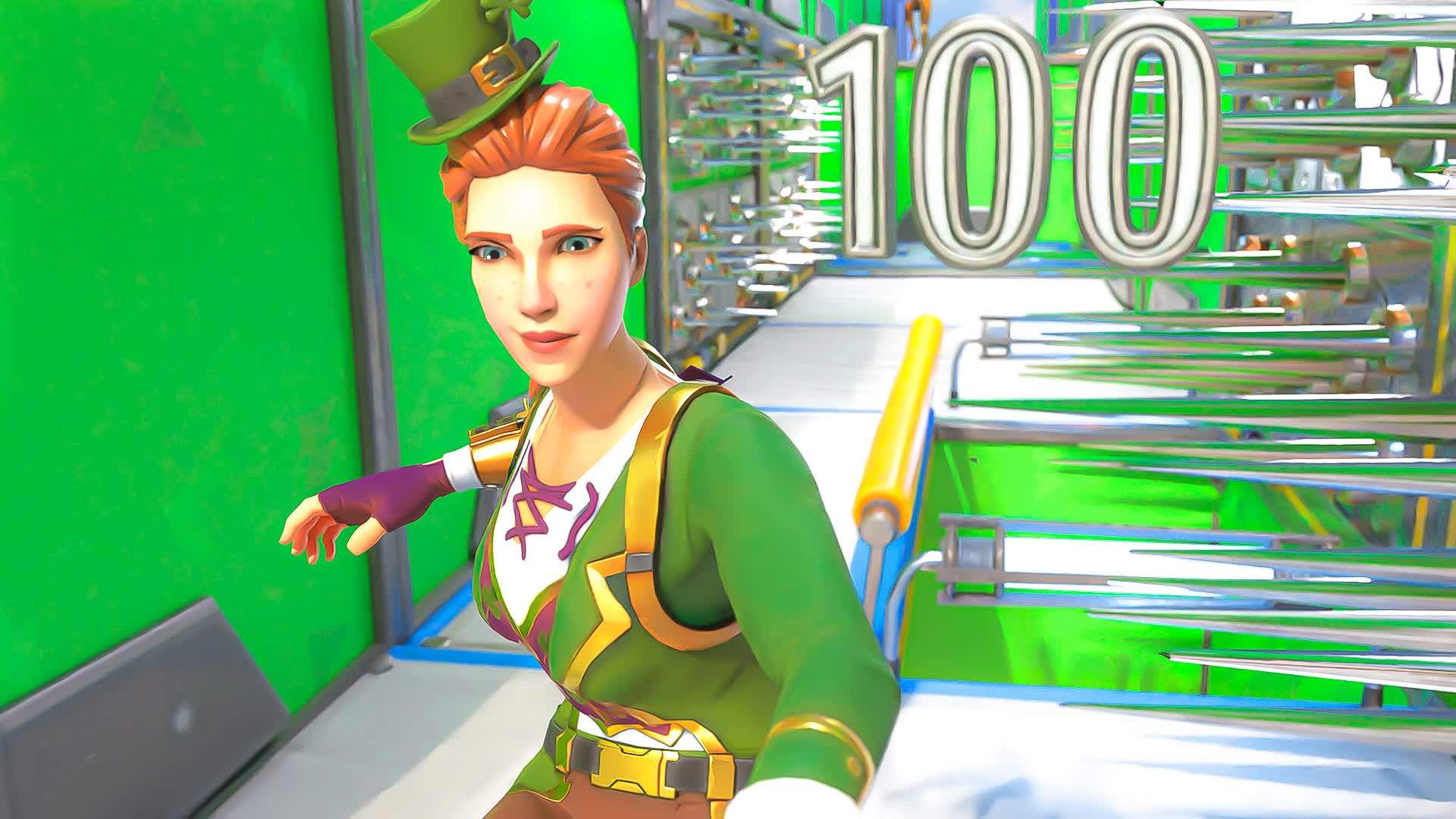 +100 LEVELS DEATHRUN -  GREEN