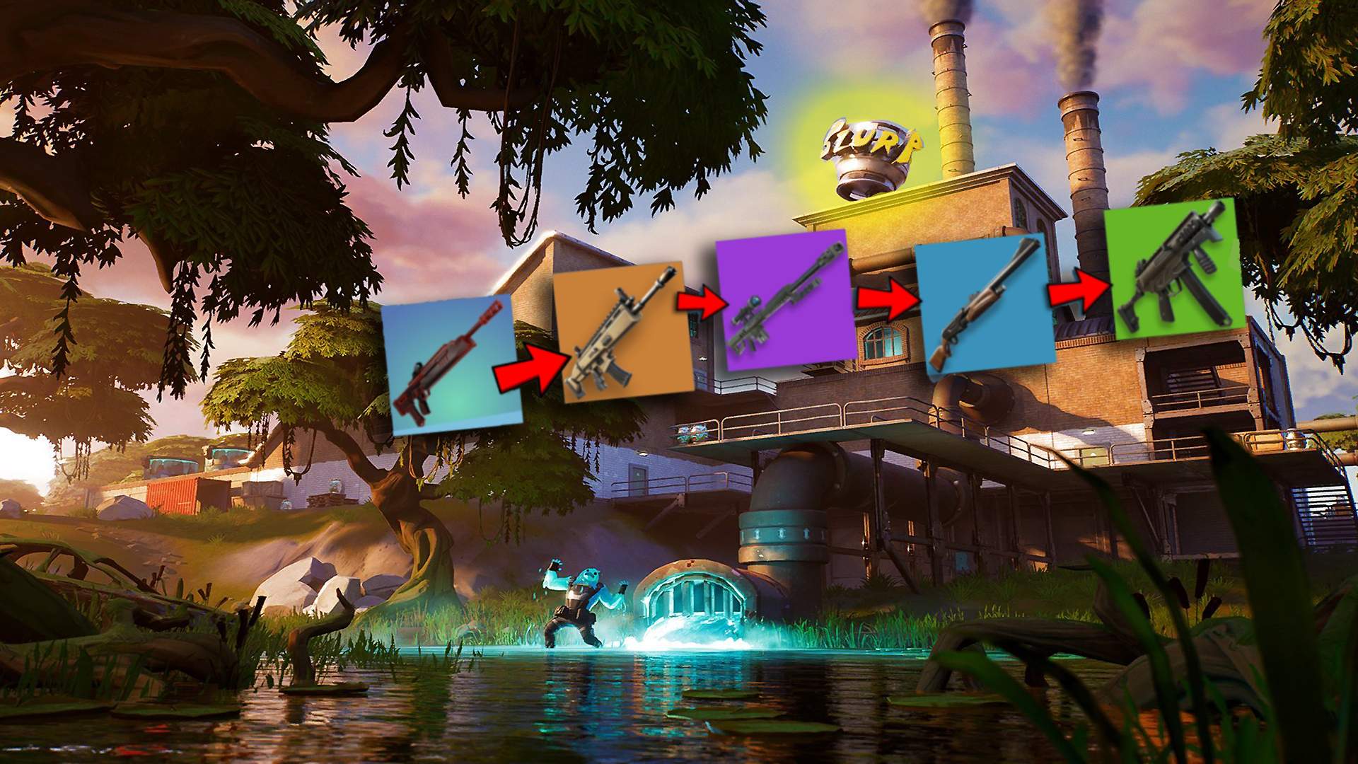 Slurpy Swamp Gun Game