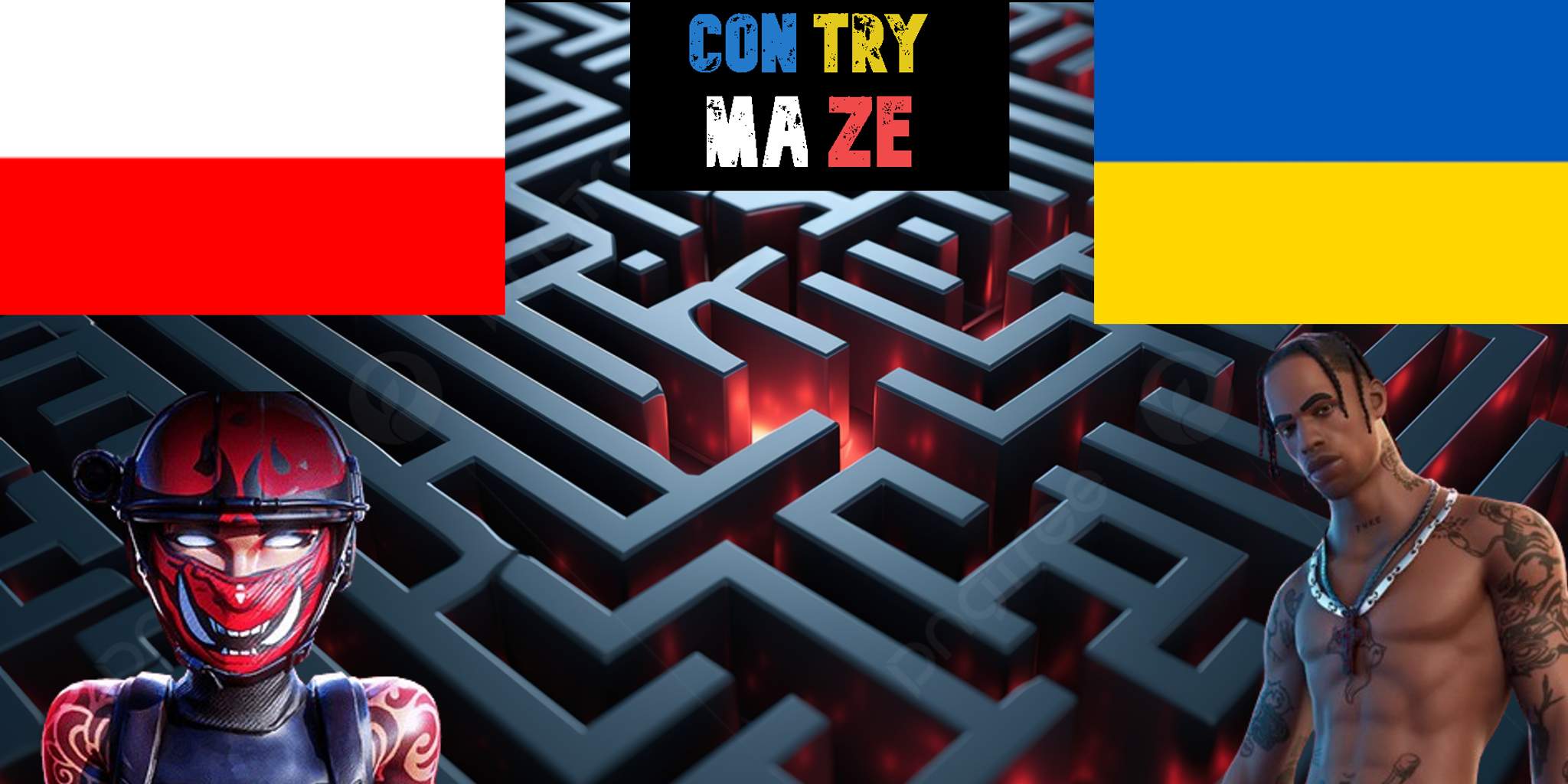 Country maze 2 levels