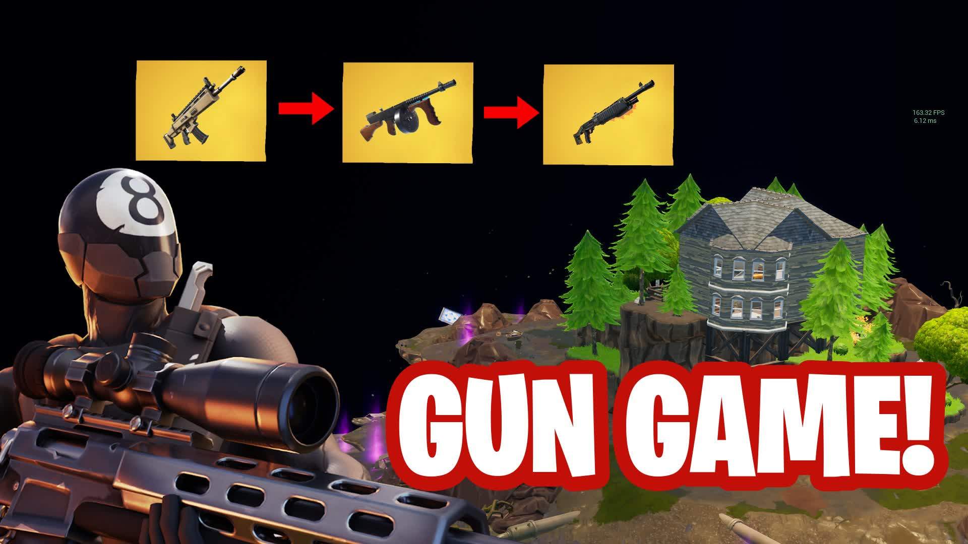 Floating Island Gun Game