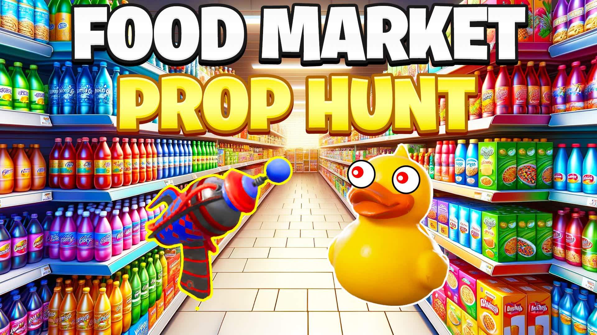 FOOD MARKET PROP HUNT 🛒