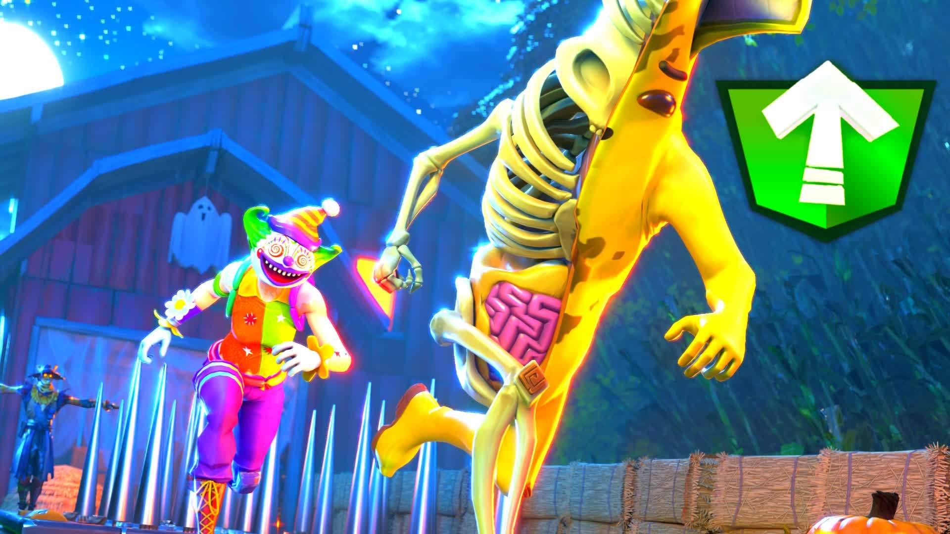 222 Level Freaky Farm Deathrun👻