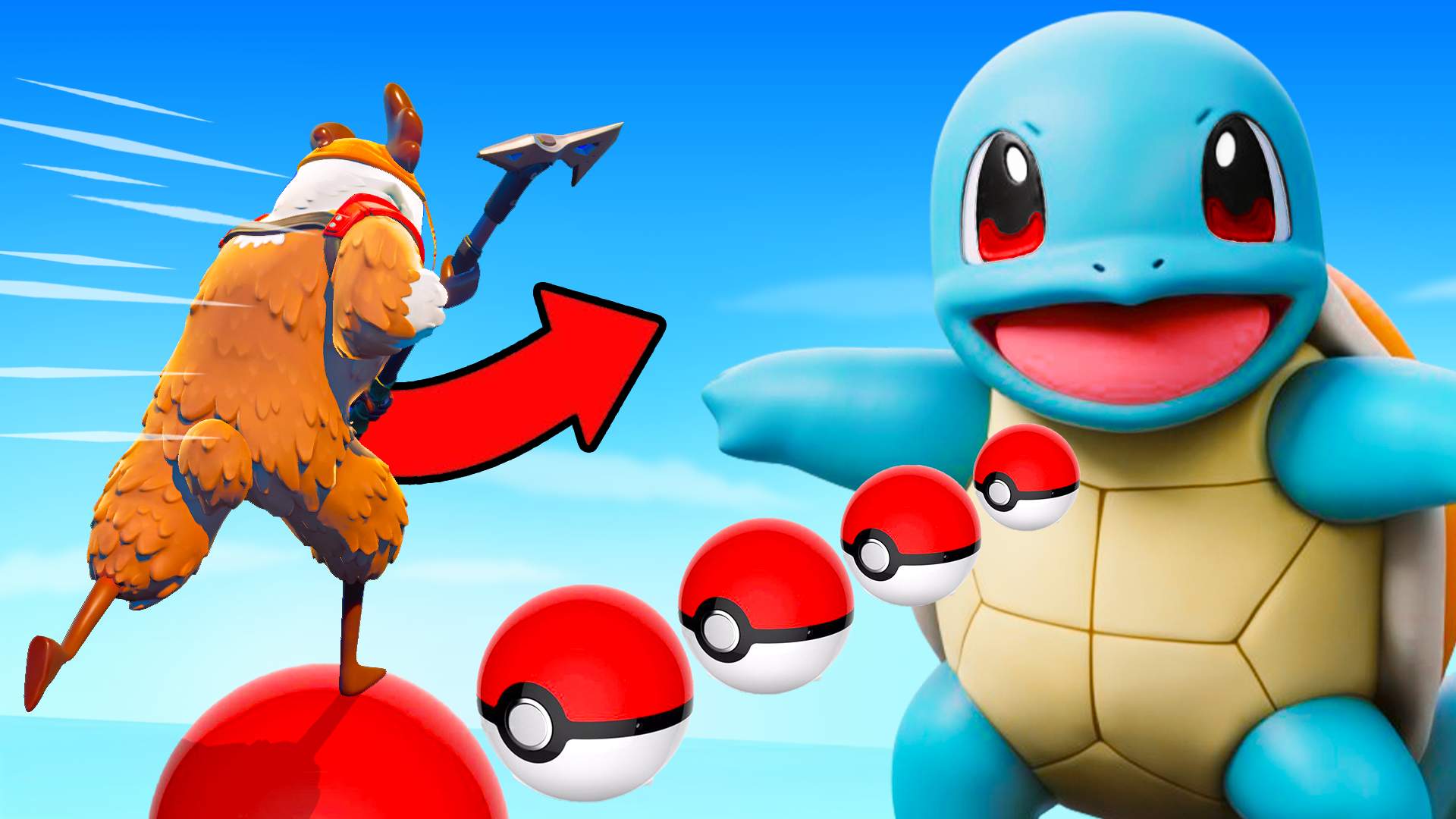 💧SQUIRTLE DEATHRUN 100 LEVEL💧