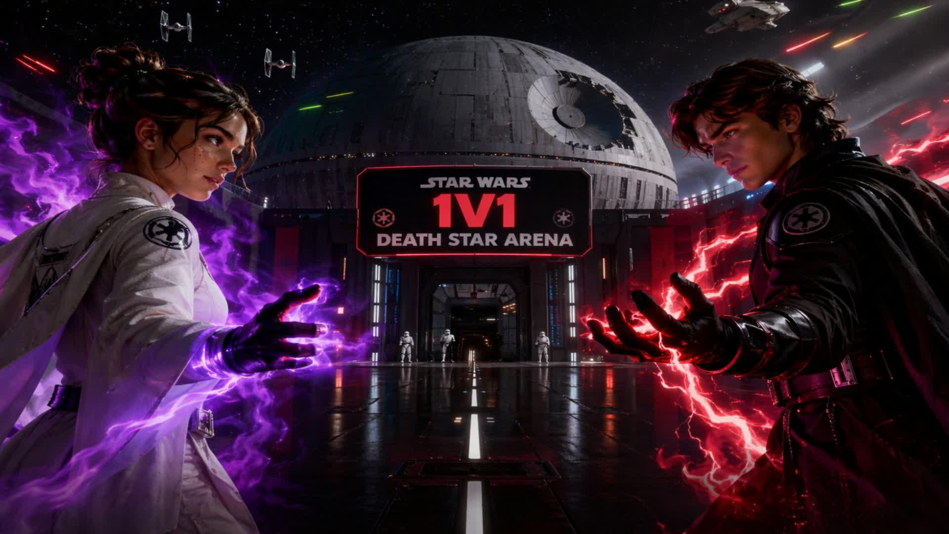 Star Wars 1V1 With All Weapons
