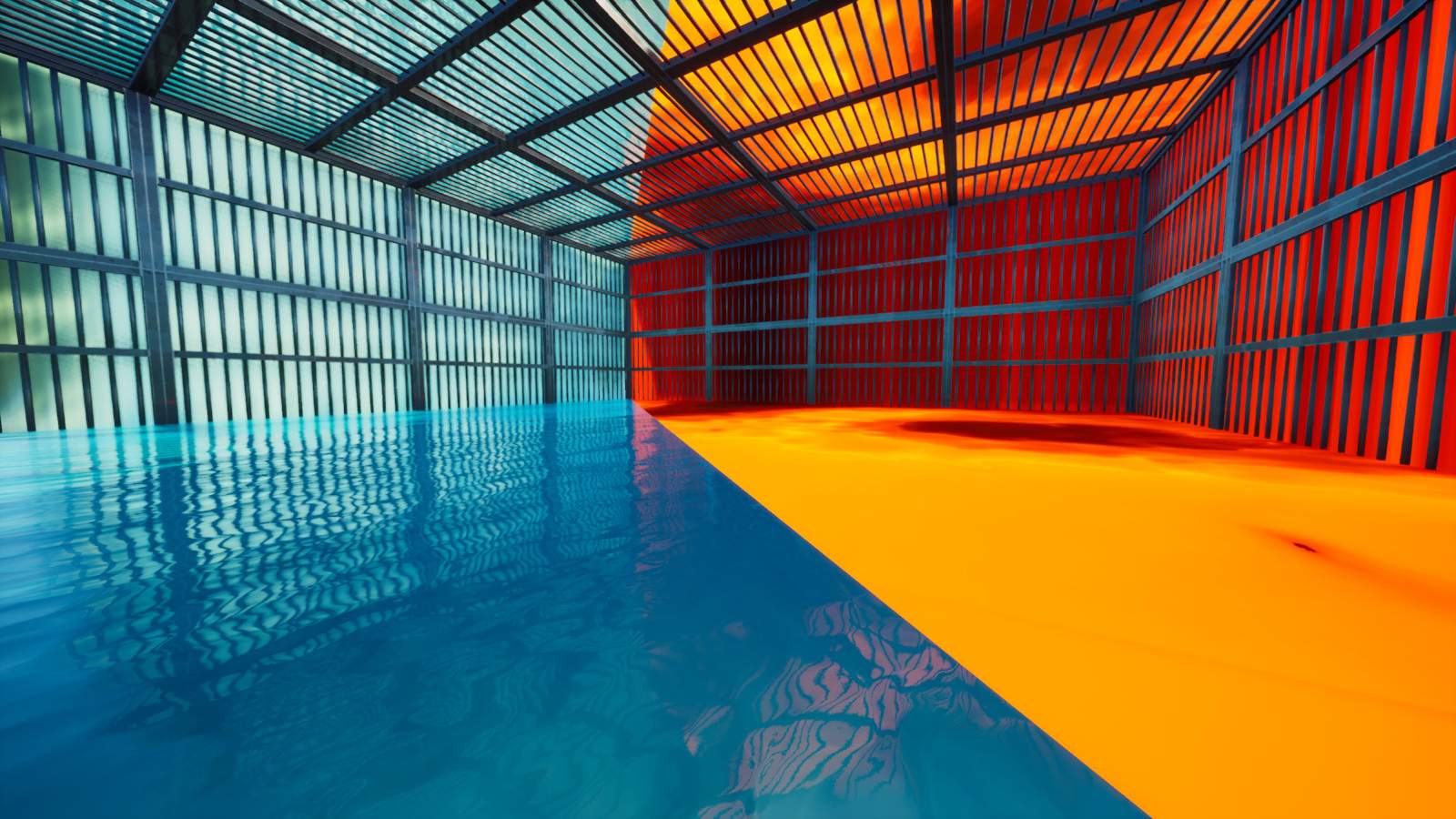 FIRE VS WATER BOXFIGHT [Teams]