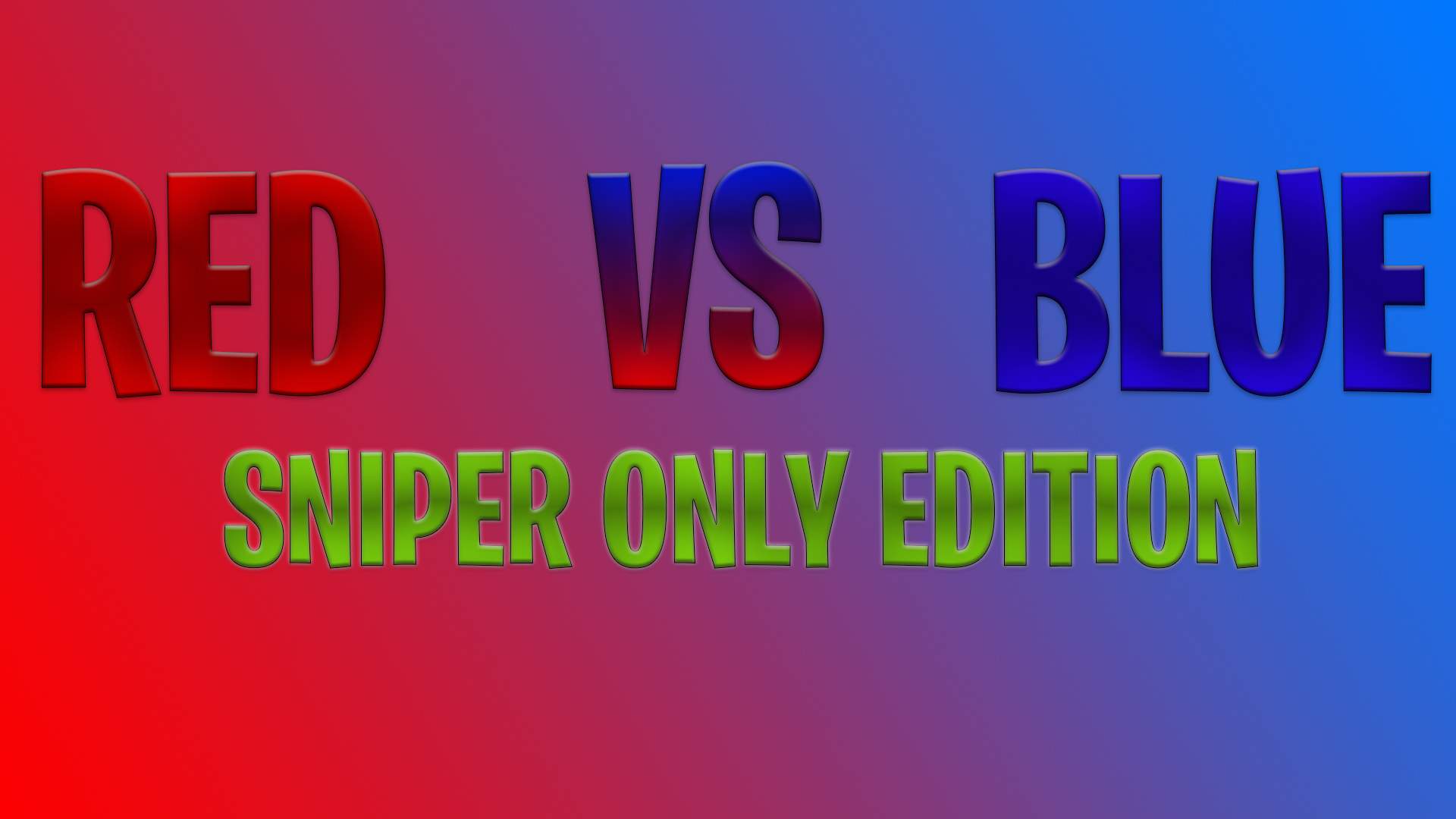 ««SNIPER»» 🔴RED🔴 VS 🔵BLUE🔵