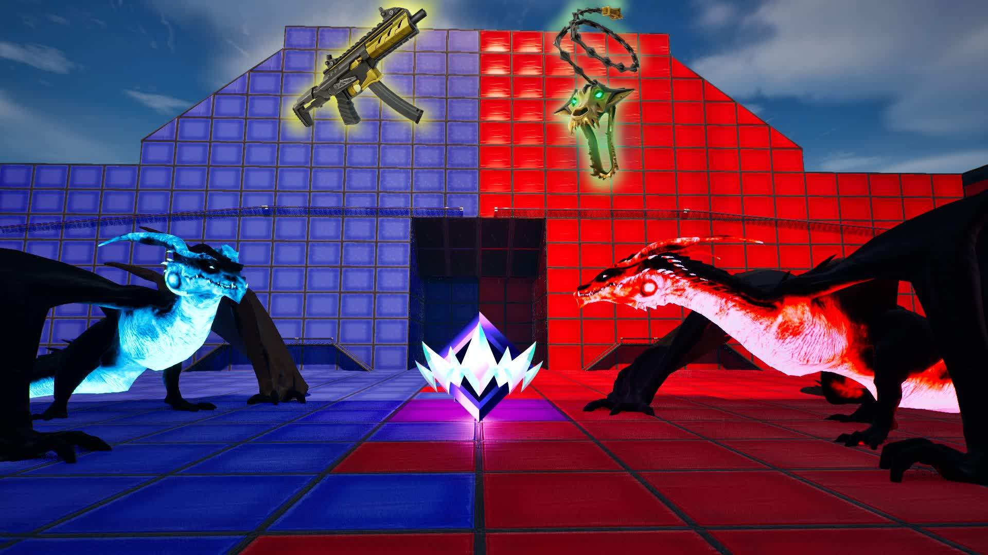 MegaFun Red Wyverns vs Blue Wyverns