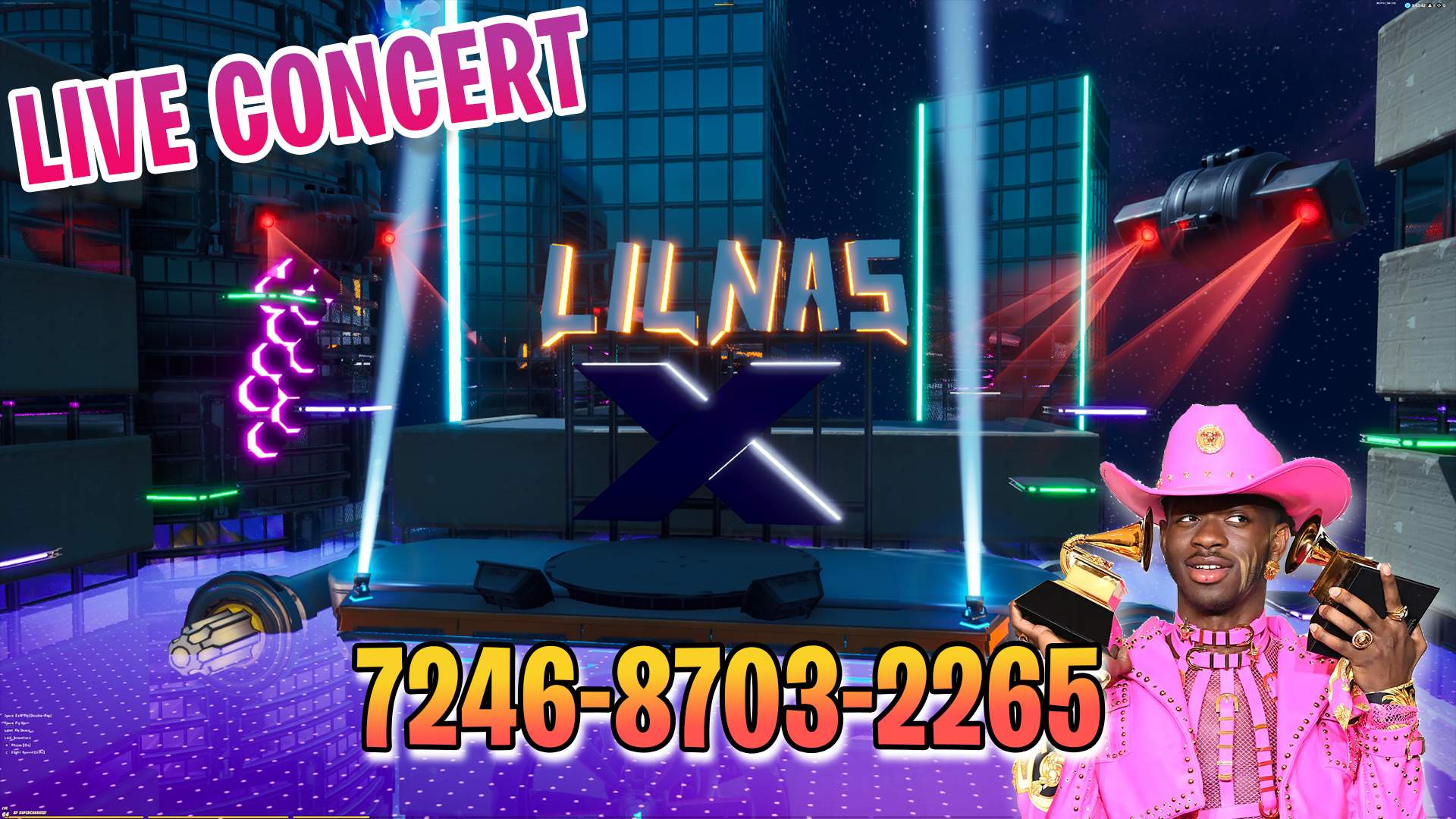 LIL NAS X CONCERT (FROM ROBLOX)