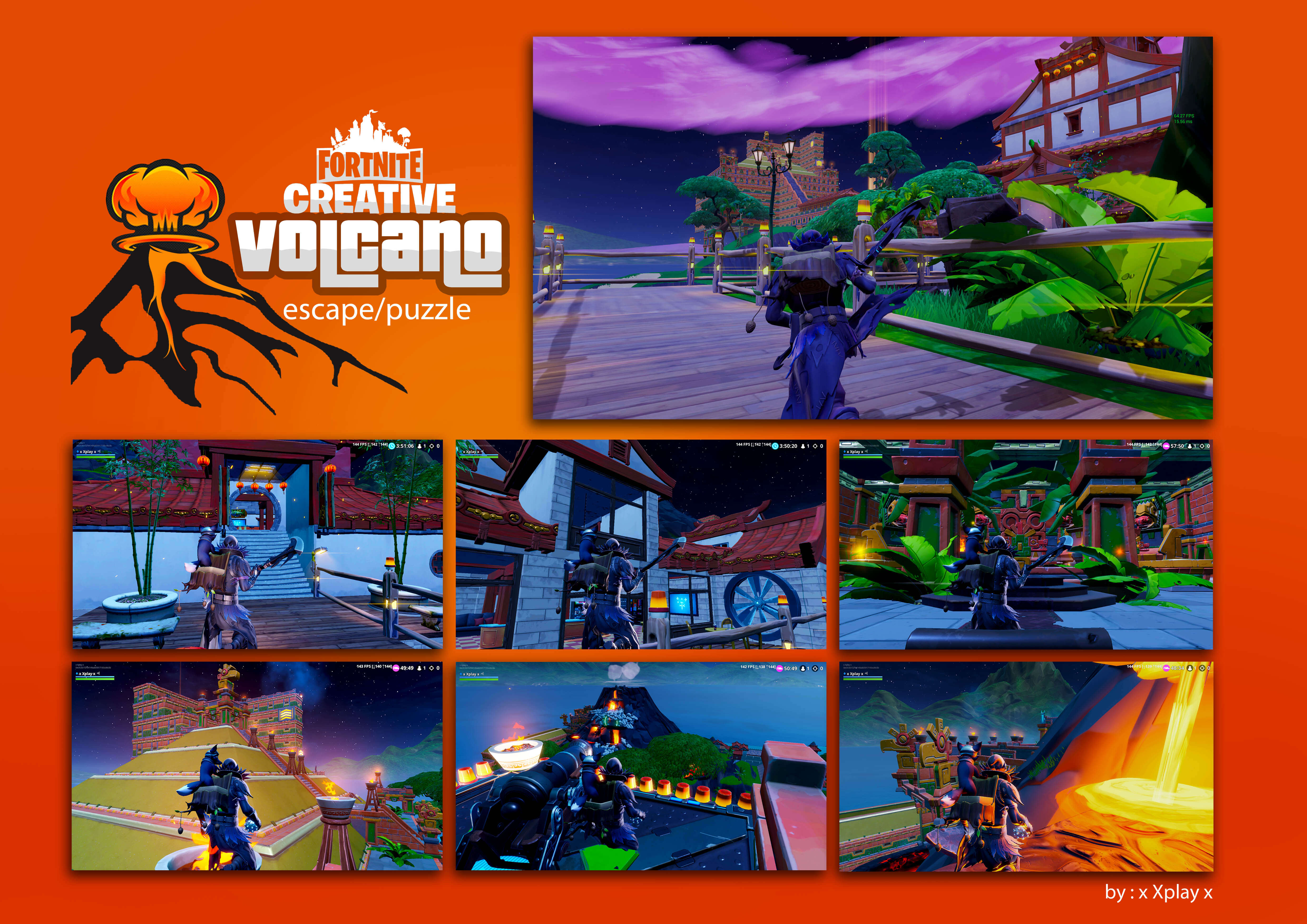 VOLCANO'S ESCAPE/PUZZLE