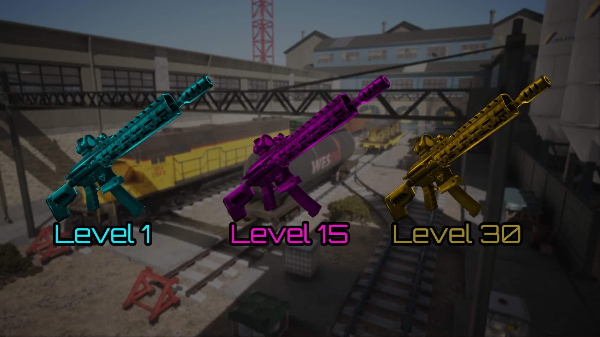 Gun Game - FPS Train Yard