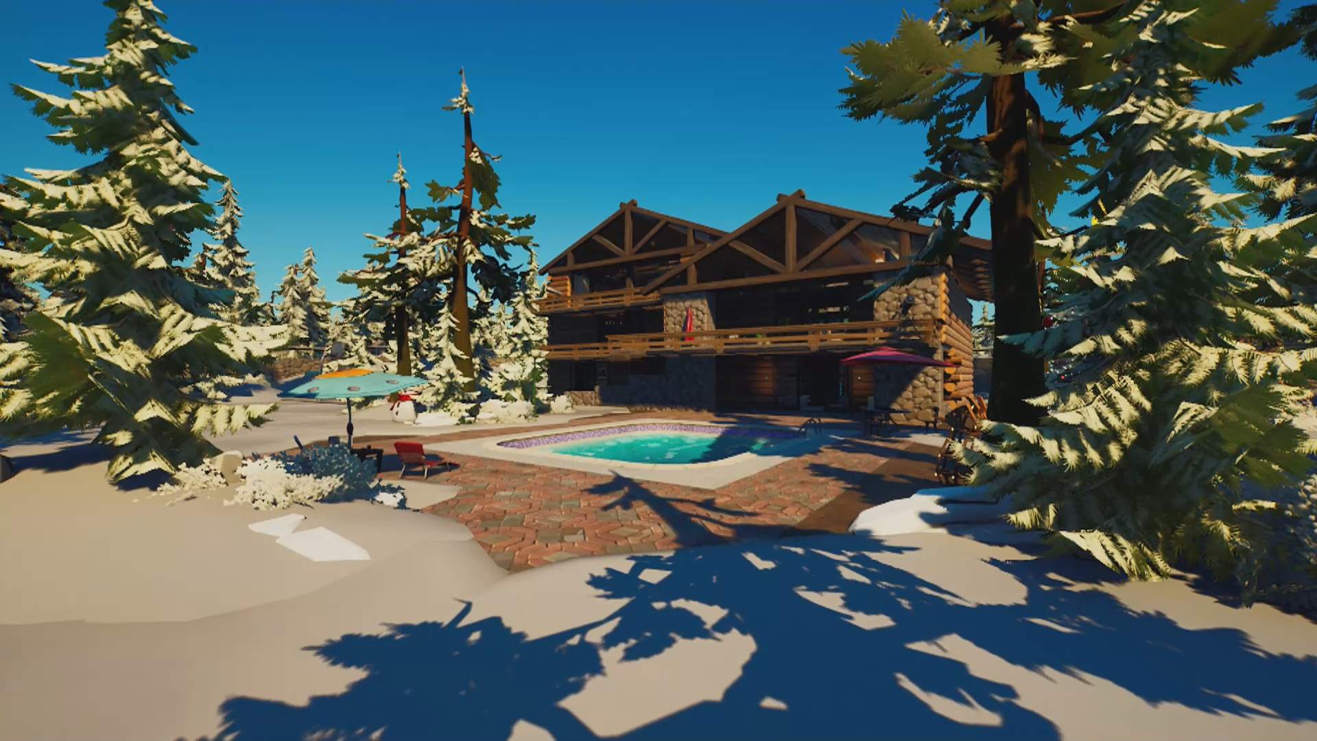 WINTER PROPERTY, HIDING GAME