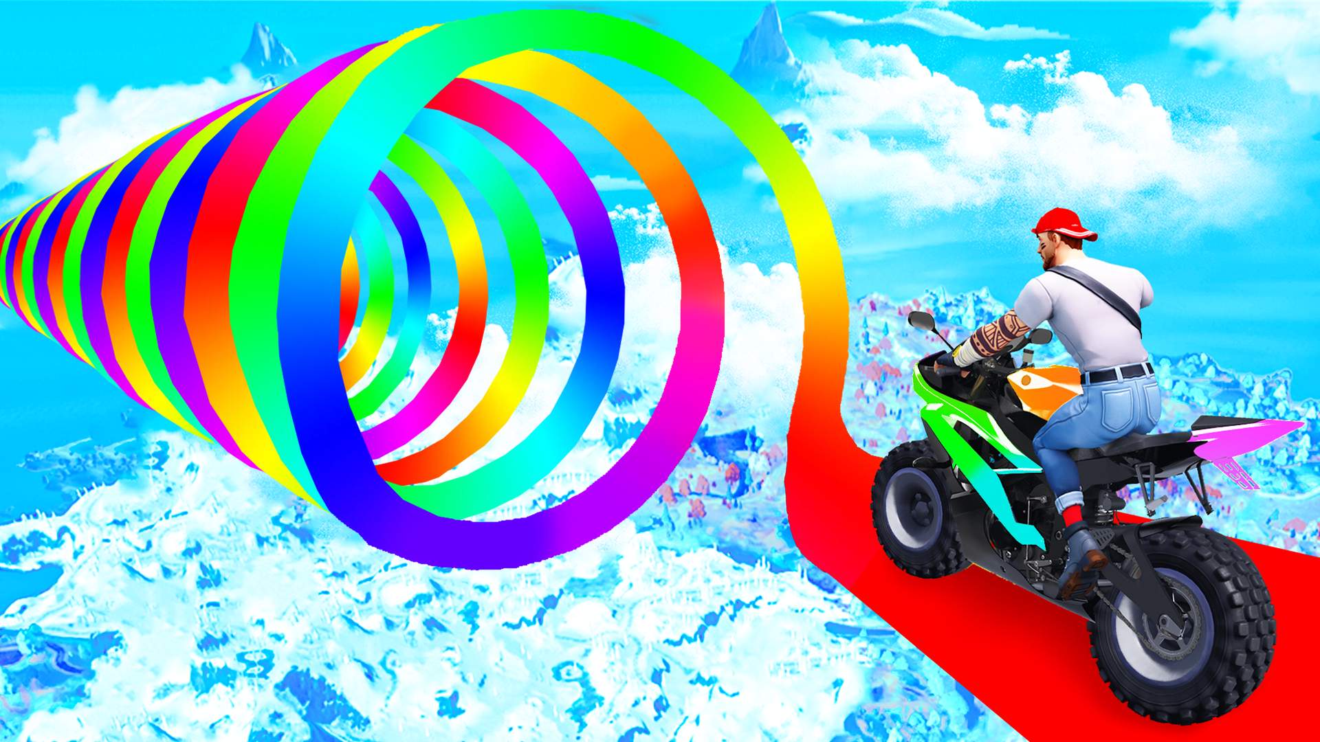 🌈RAINBOW RAMP XXL🏁