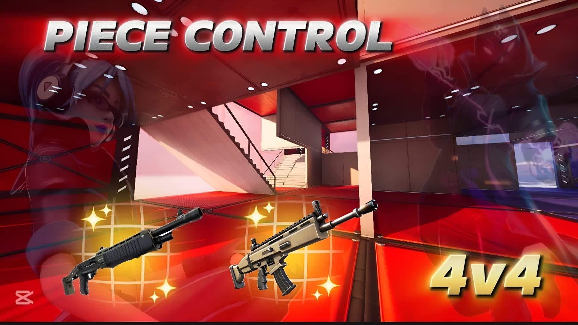 PIECE CONTROL RED VS BLUE 4V4