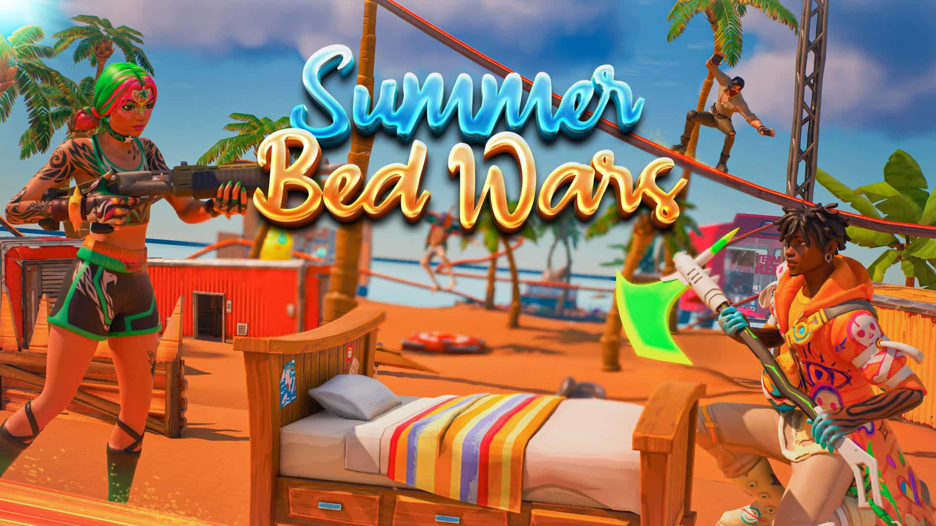 🏝️ SUMMER BED WARS - DUOS 🏝️
