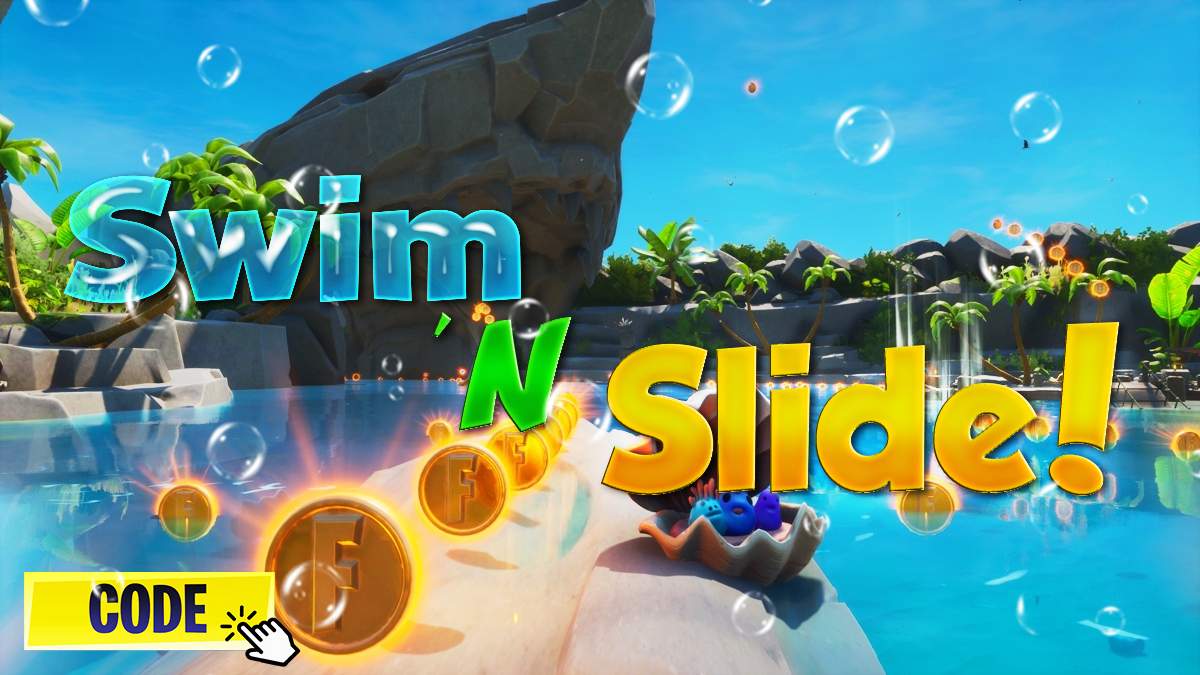 SWIM 'N SLIDE!