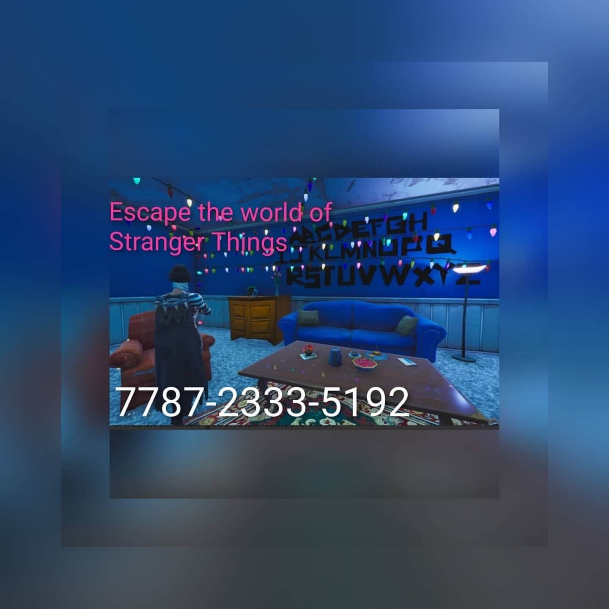 STRANGER THINGS ESCAPE SEASON 1