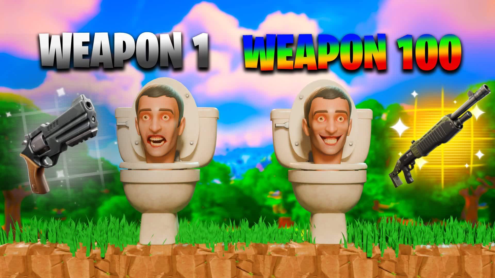 Skibidi Toilet Powers Gun Game 🎯