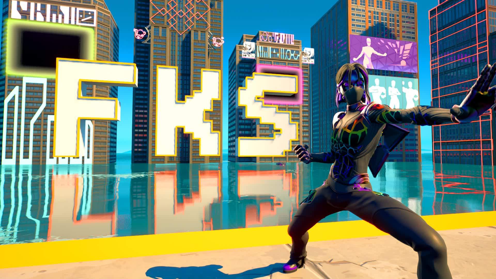 ใCYBER CITY 1v1 / FKS CLANใ