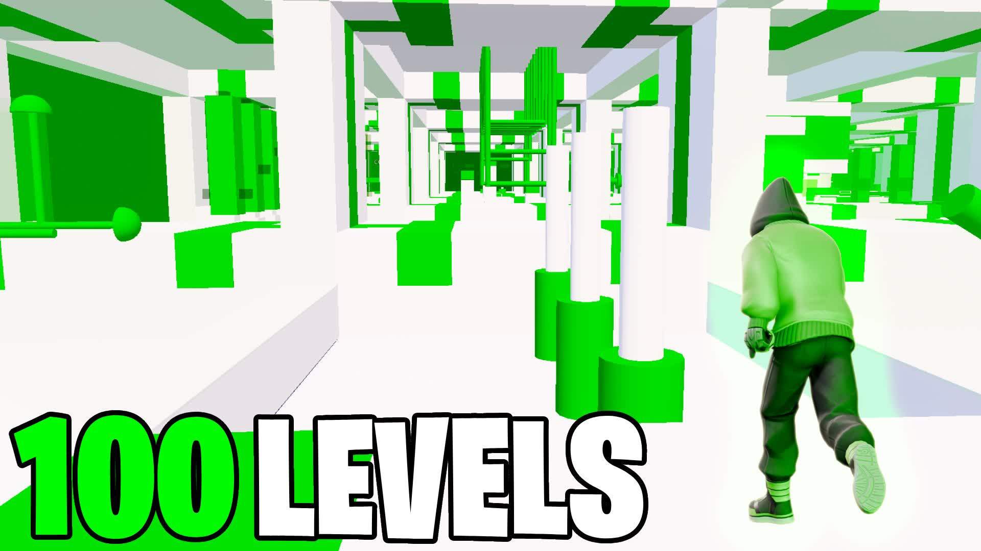 ⭐100 LEVEL EASY LABYRINTH PARKOUR
