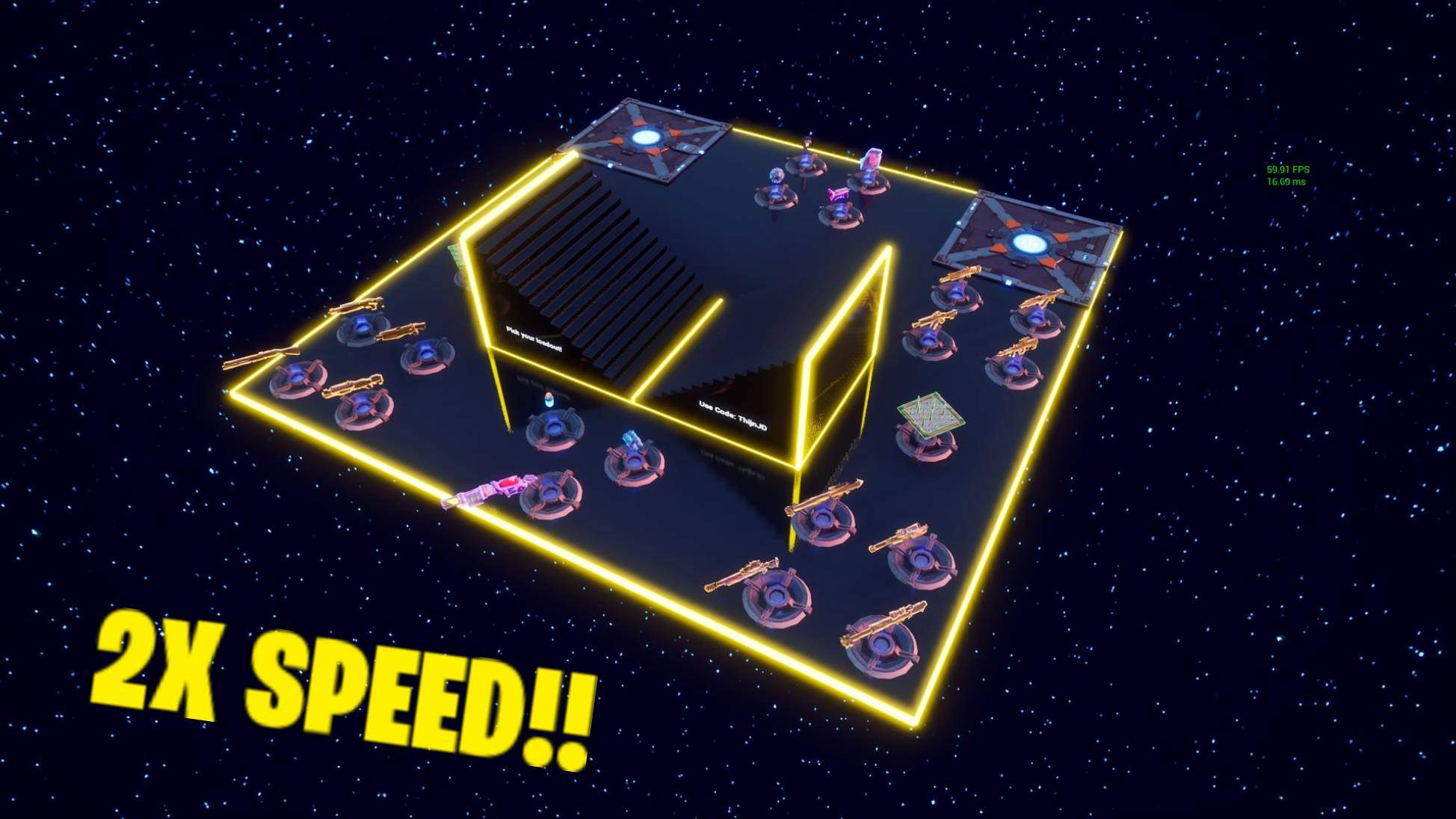2X SPEED 1V1 ARENA