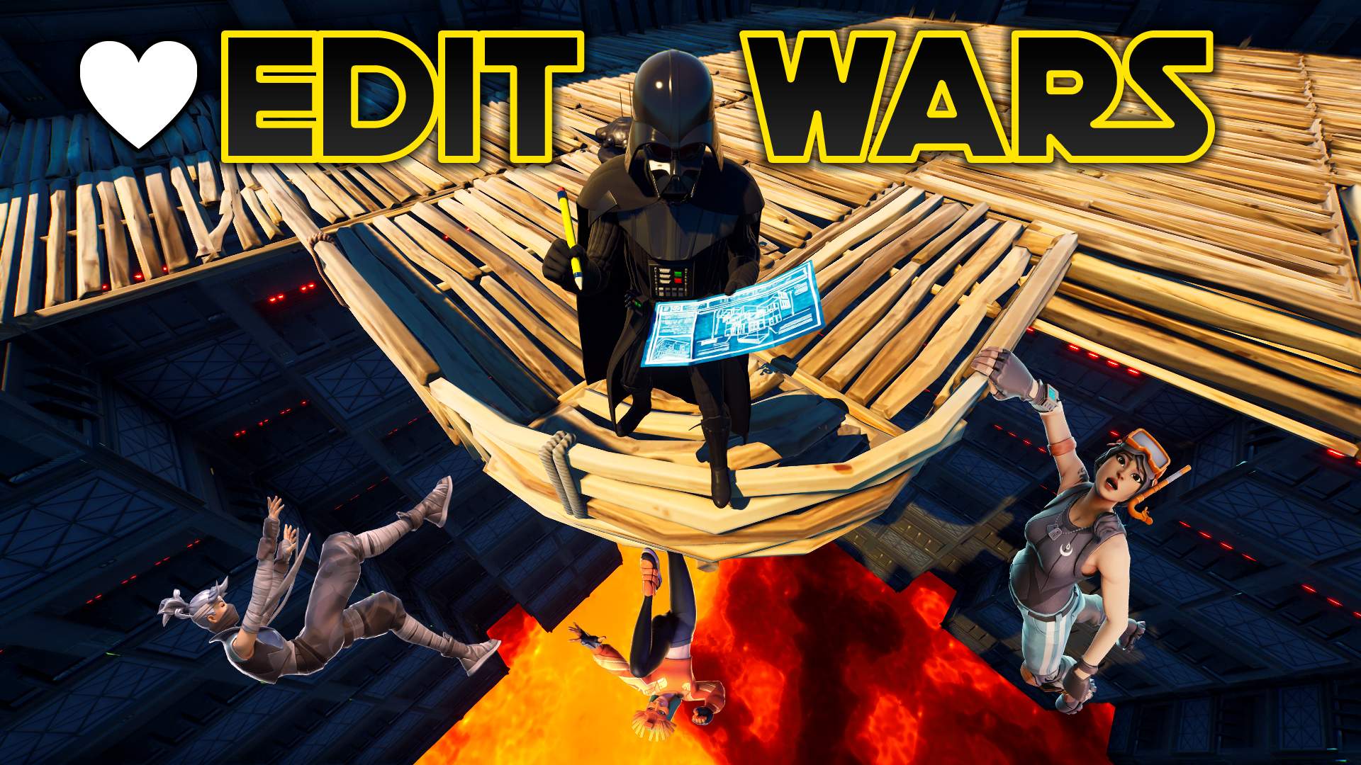 ๐LAVA PIT EDIT WARS๐