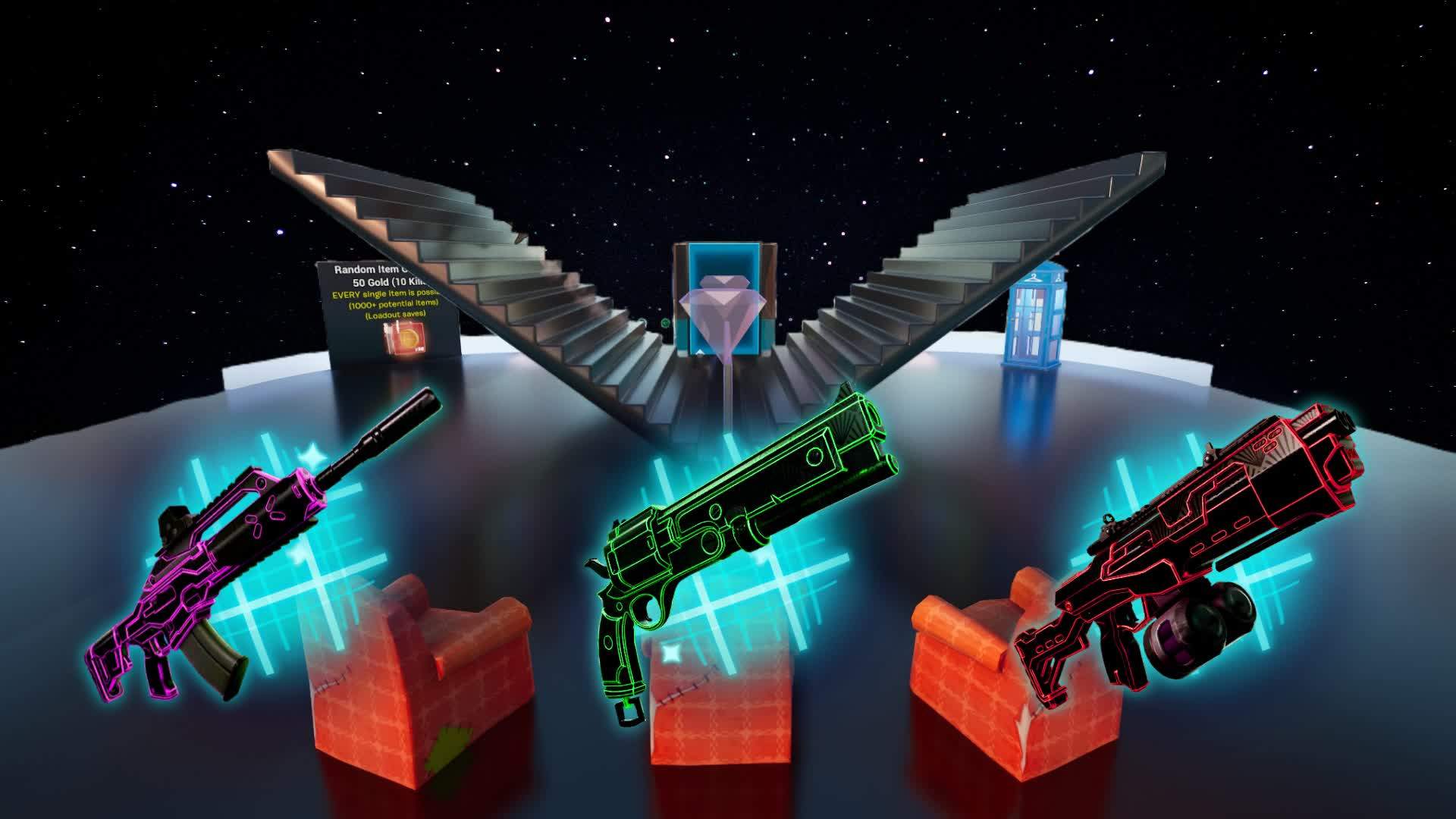 CRAZY 1V1 BUILD FIGHT FFA 💎⭐