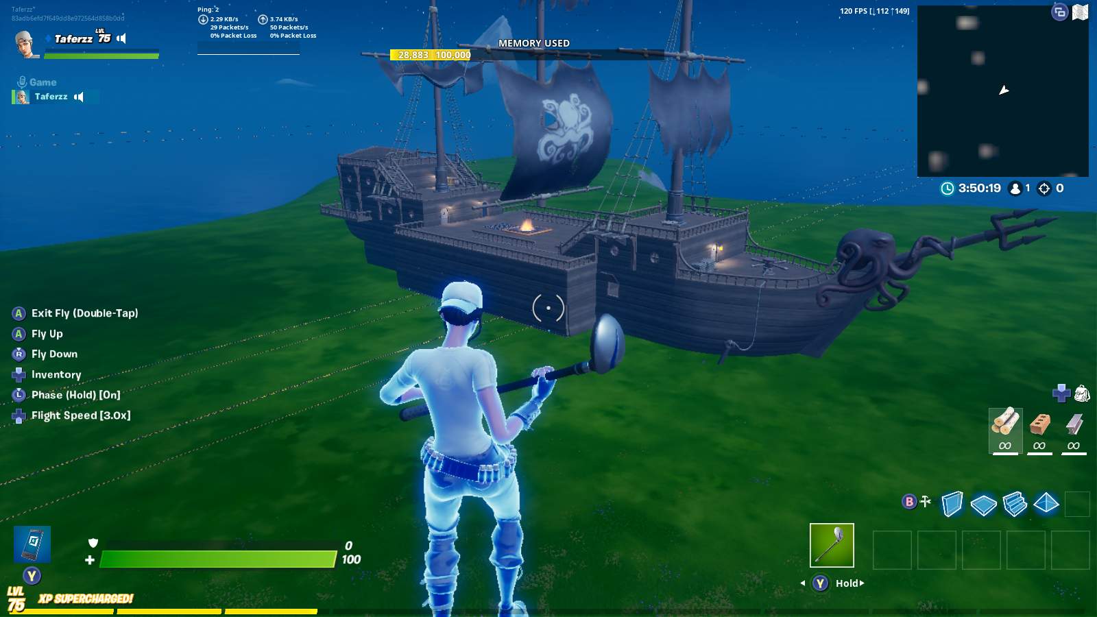 PIRATE SHIP 1V1 2V2 3V3 4V4 BOXFIGHTS