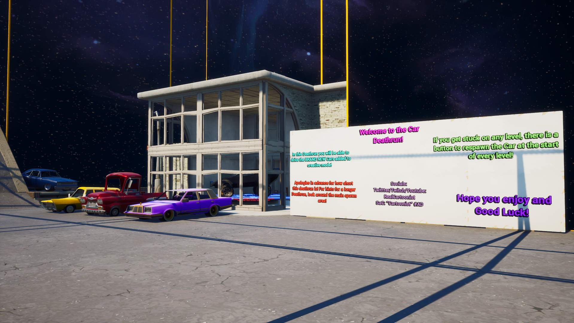 THE OFFICIAL CAR DEATHRUN!