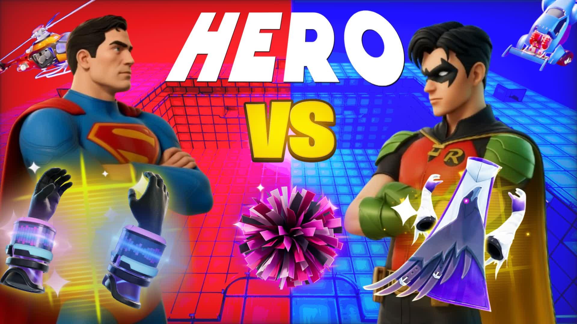 HERO RVB -TWDU -🔴RED VS BLUE🔵