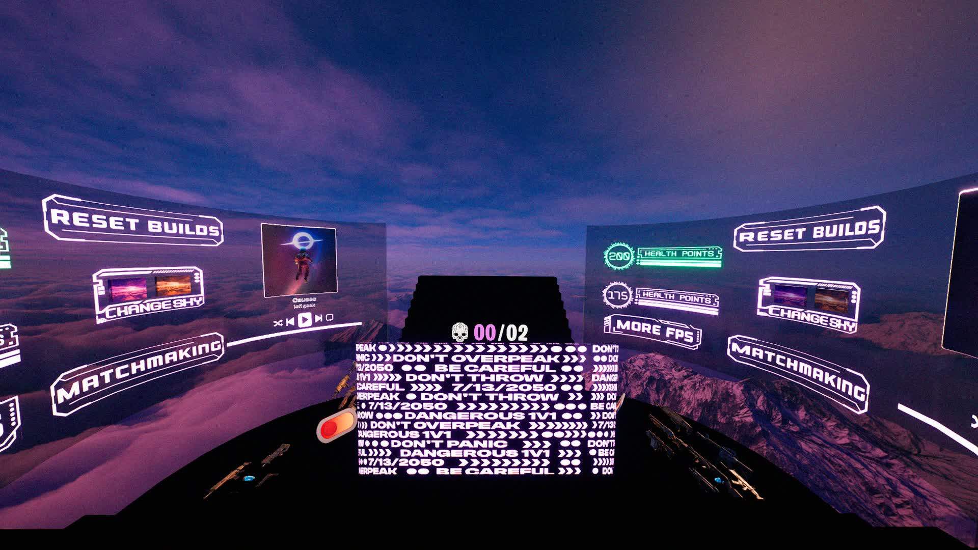 1V1 FUTURISTIC BUILD FIGHTS