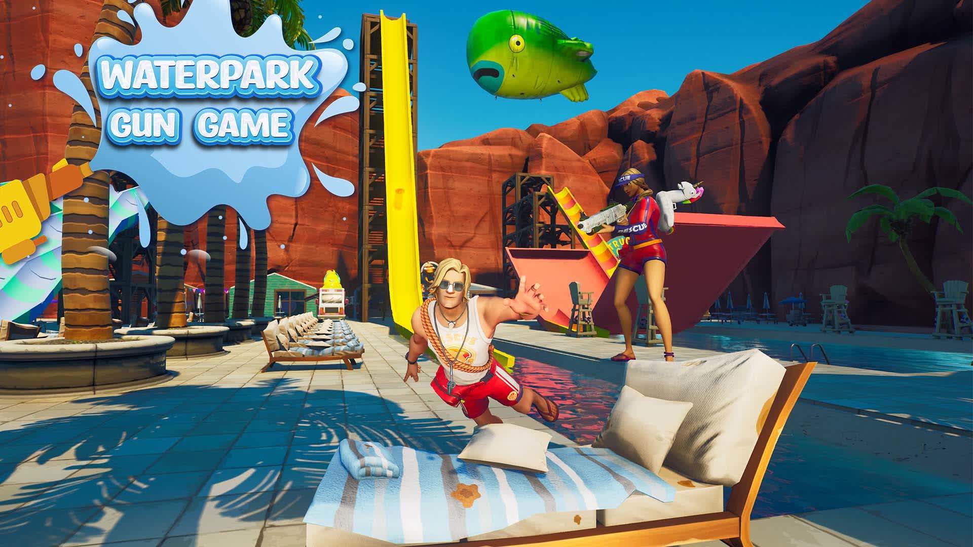 WATER PARK - GUN GAME