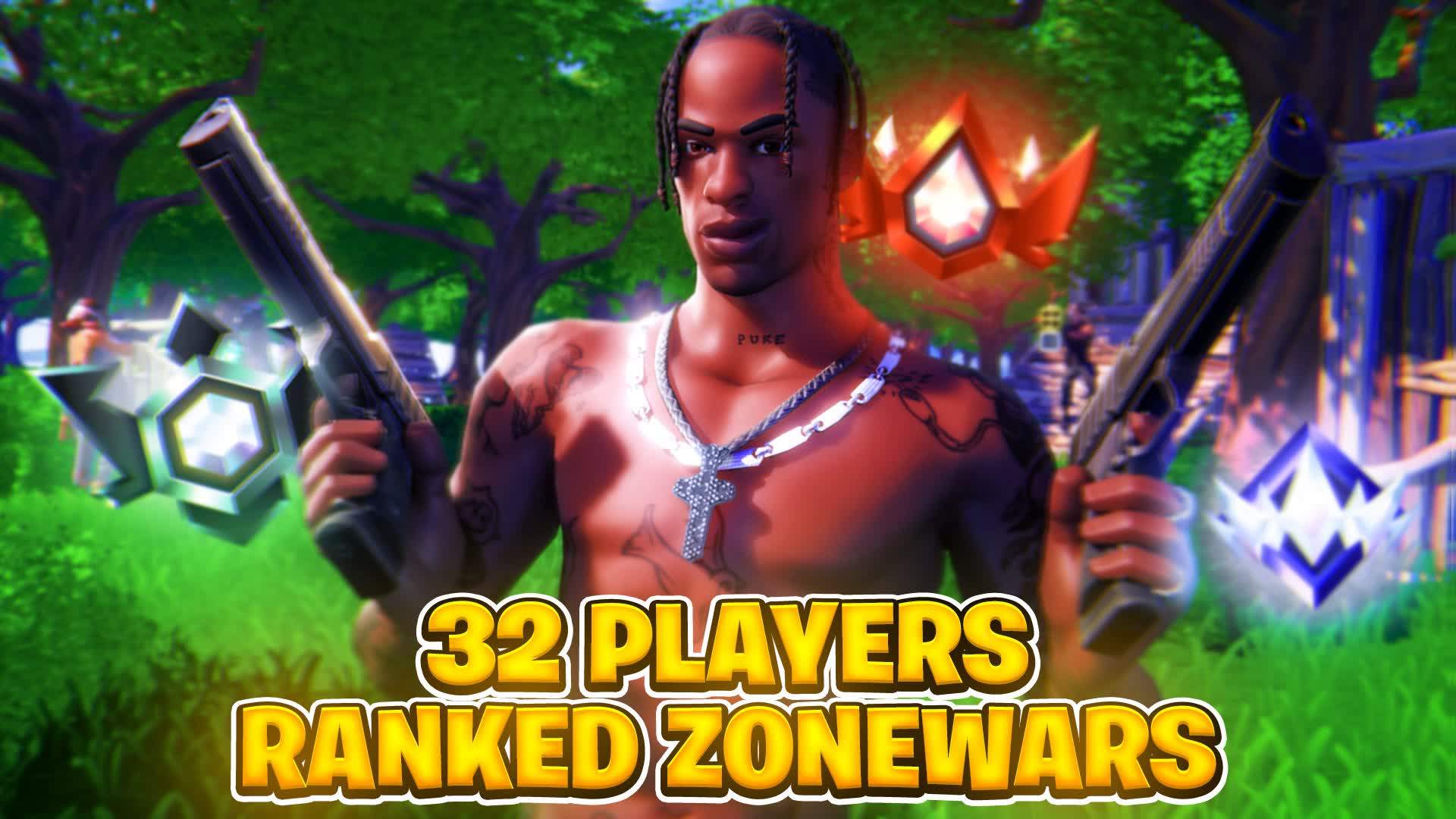 32 PLAYERS RANKED ZONEWARS 🔥🏆
