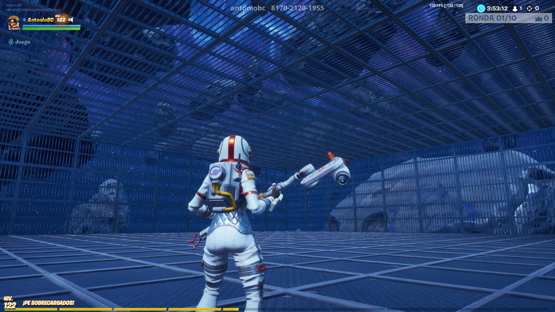 BOX FIGHT SPACE 1VS1 MAX: 16 PLAYERS