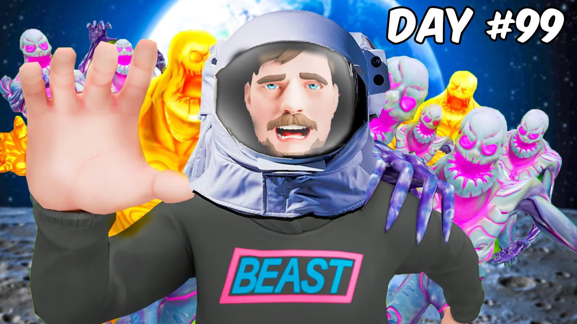 🛰Survive 100 Days On The Moon🚀