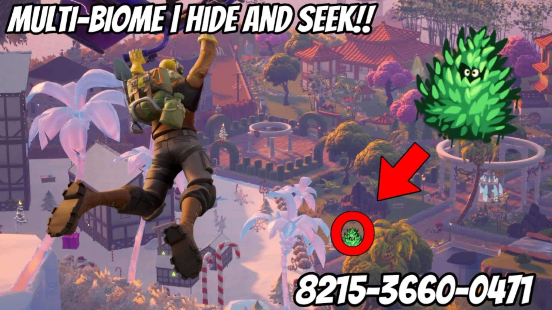 Multi-Biome | Hide and Seek!!