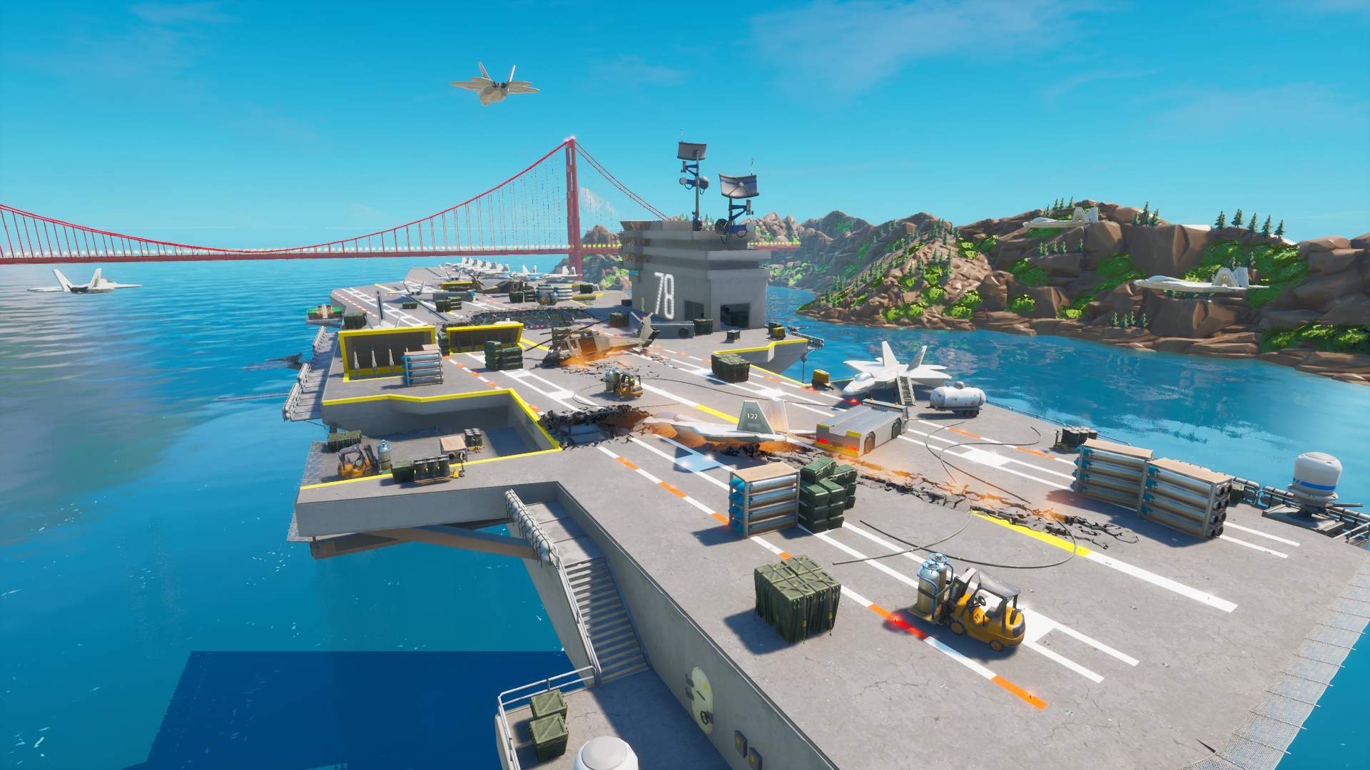 AIRCRAFT CARRIER / GUN GAME