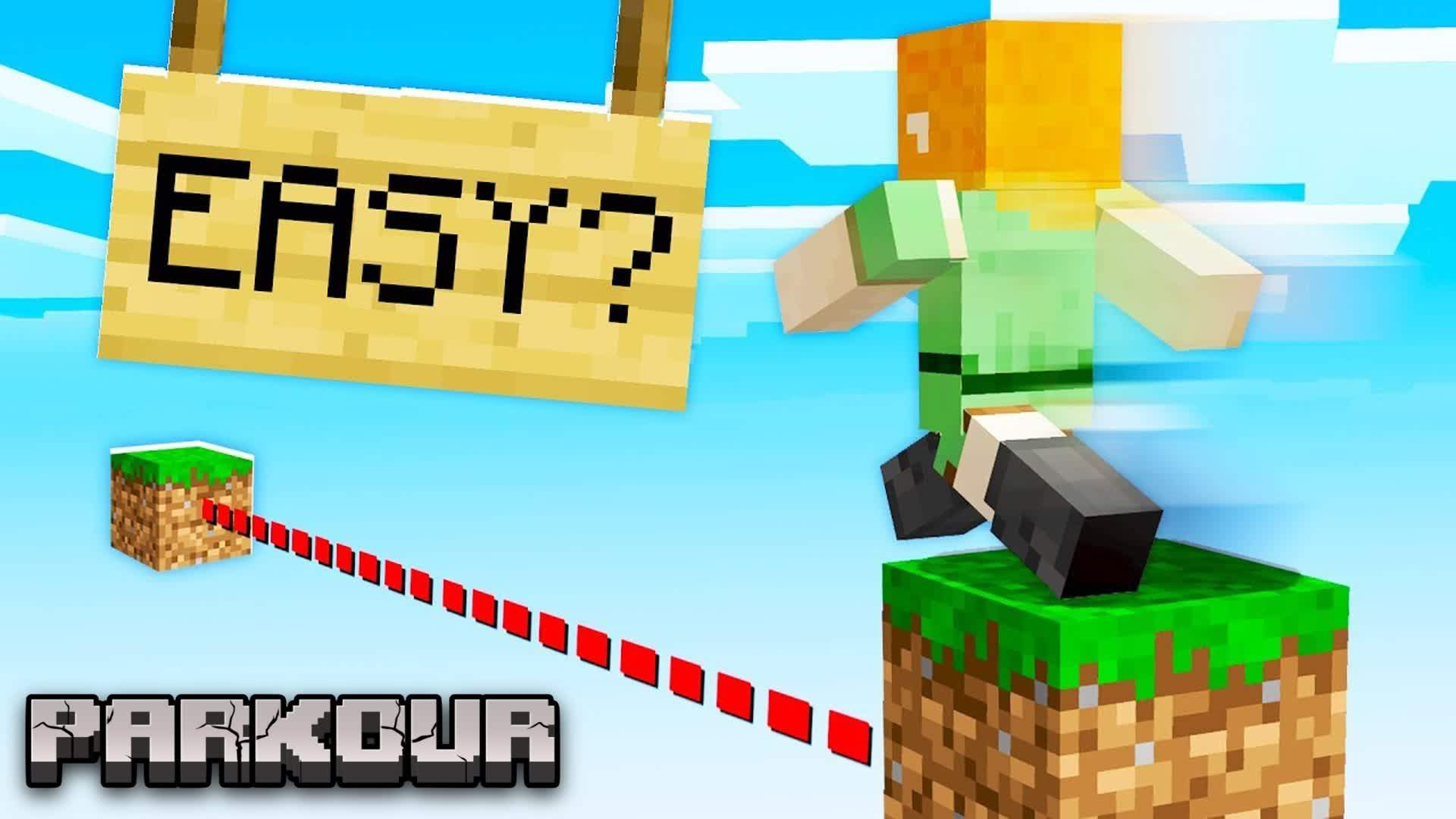 ✨ FIRST PERSON VERY EASY PARKOUR 135+