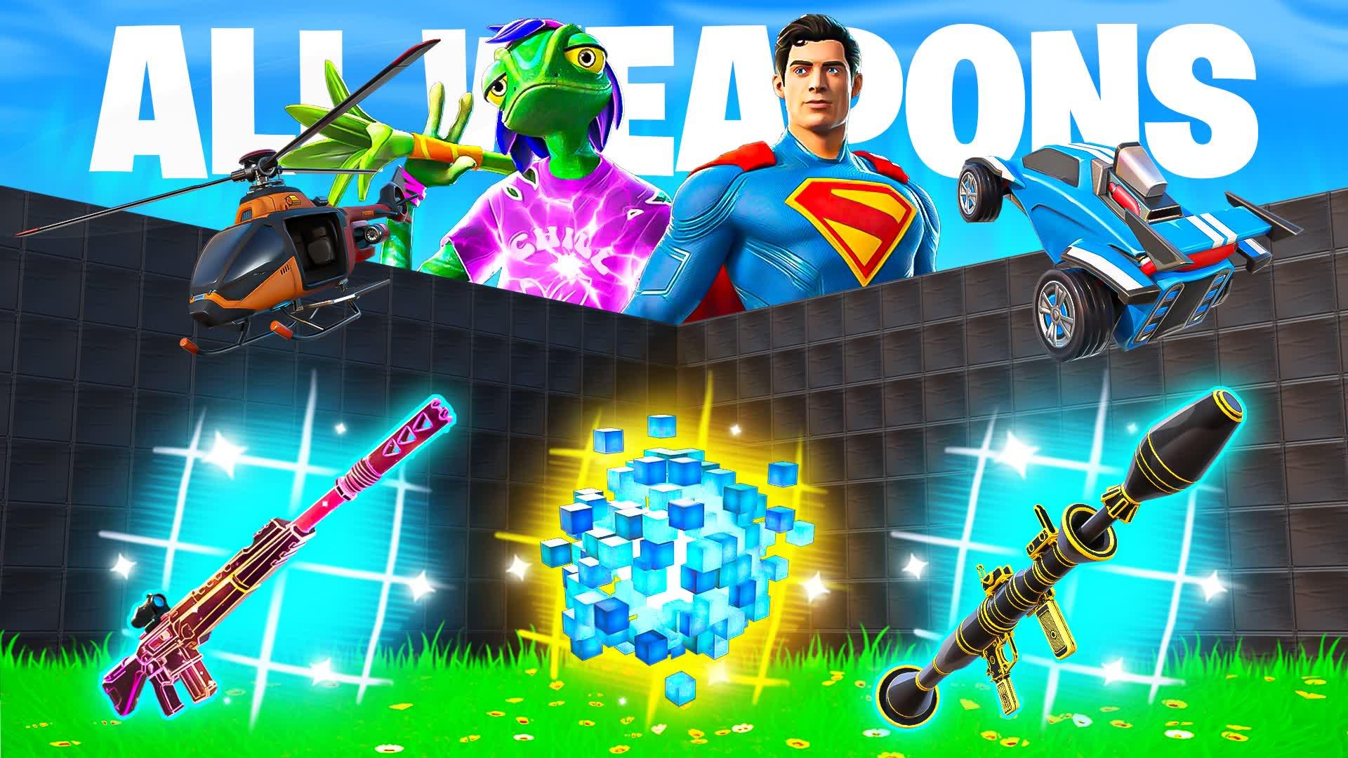 💥 MEGA FFA 1V1 ALL WEAPONS 💥