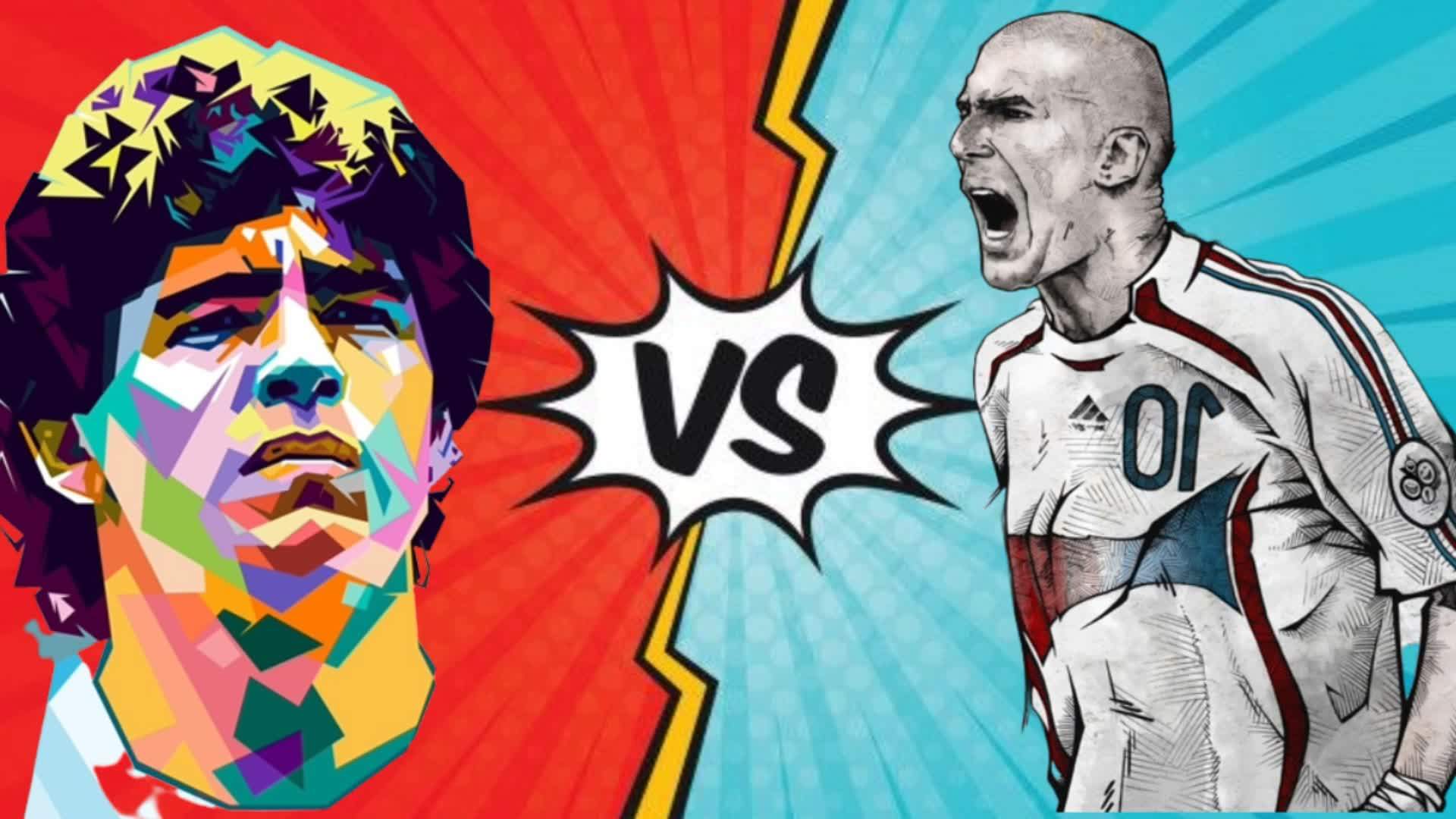 🇦🇷MARADONNA VS ZIDANE🇫🇷