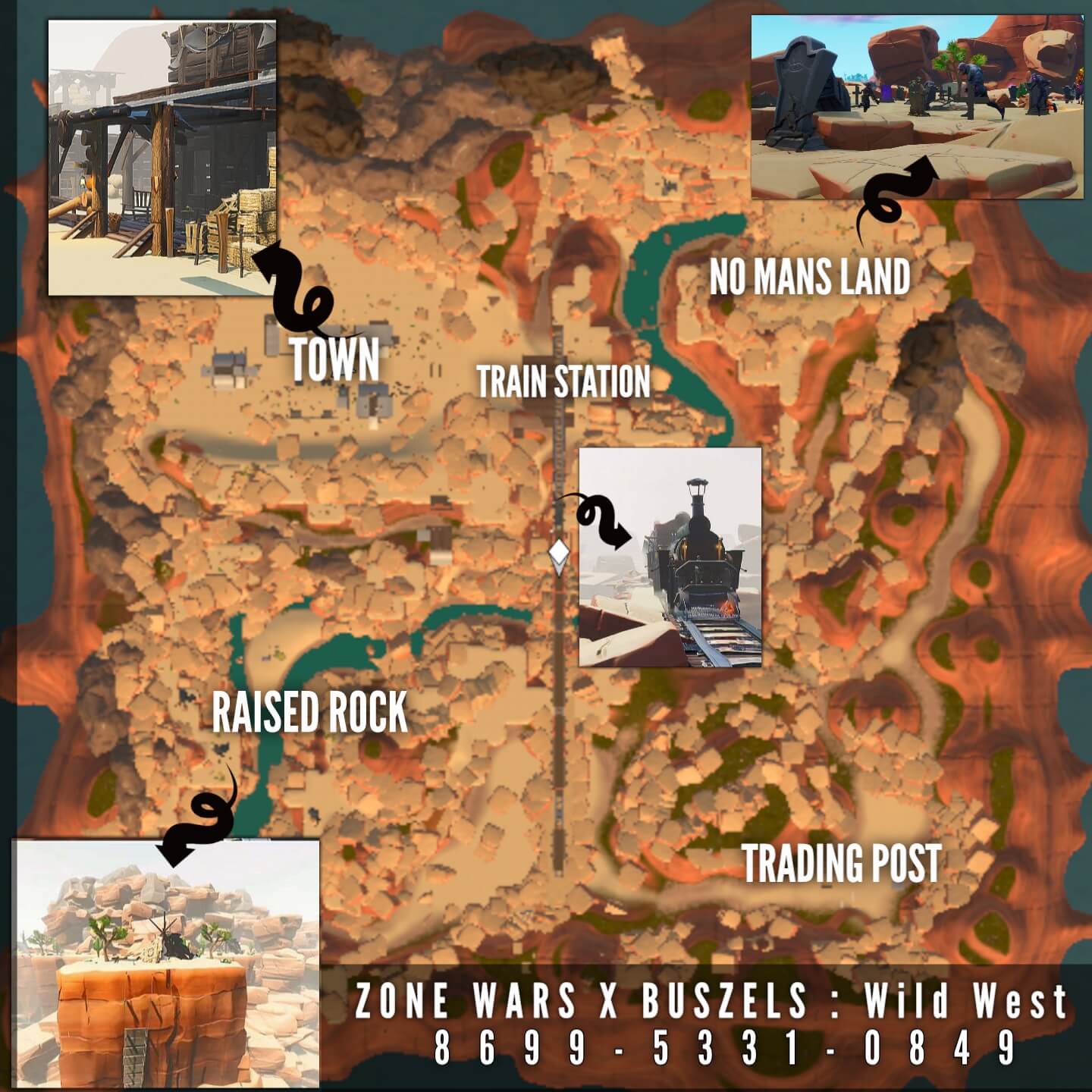 ZONE WARS X BUSZELS : WILD WEST