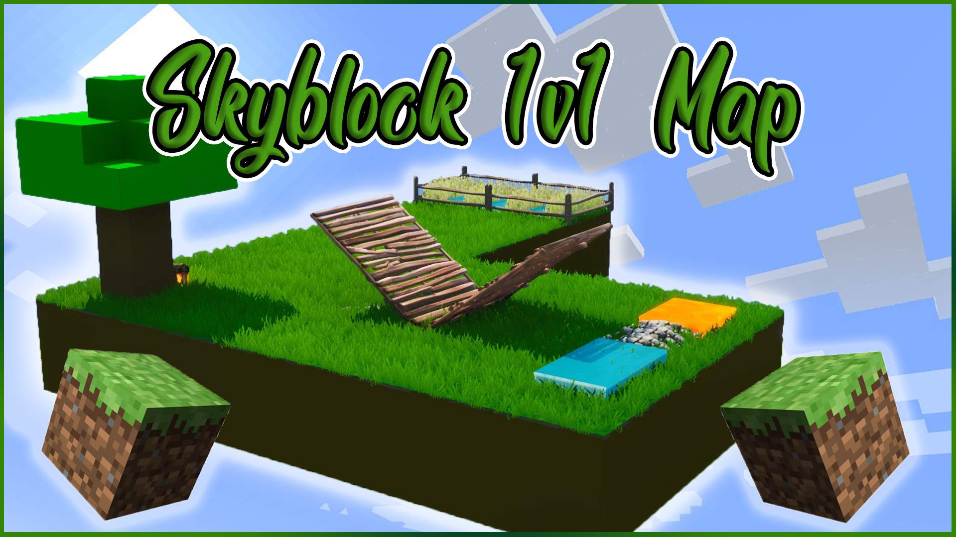 1V1 SKYBLOCK MAP
